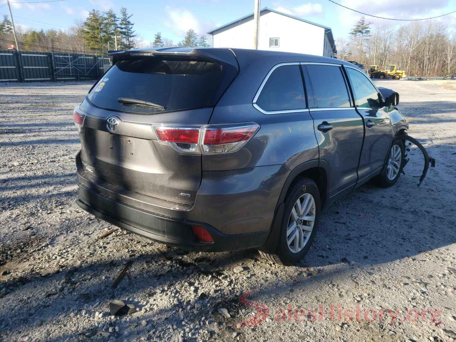 5TDBKRFH0GS301878 2016 TOYOTA HIGHLANDER