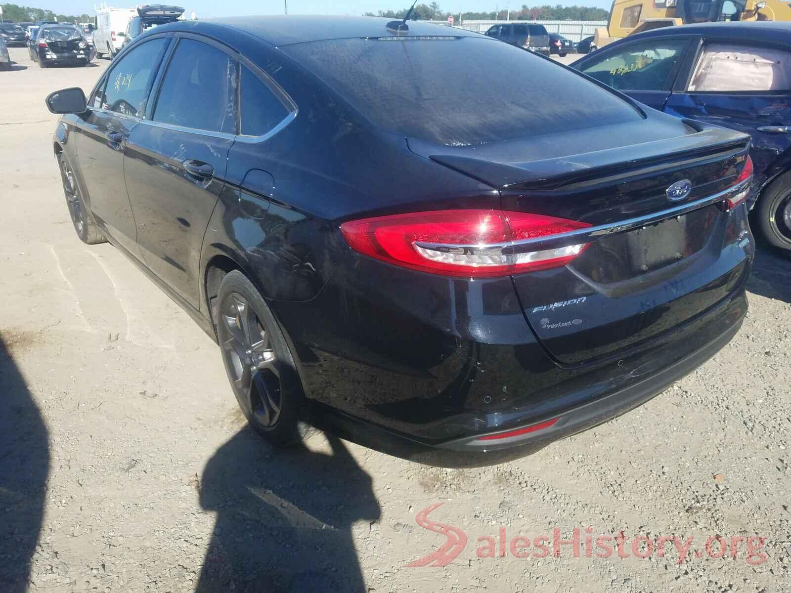 3FA6P0HD6JR184204 2018 FORD FUSION