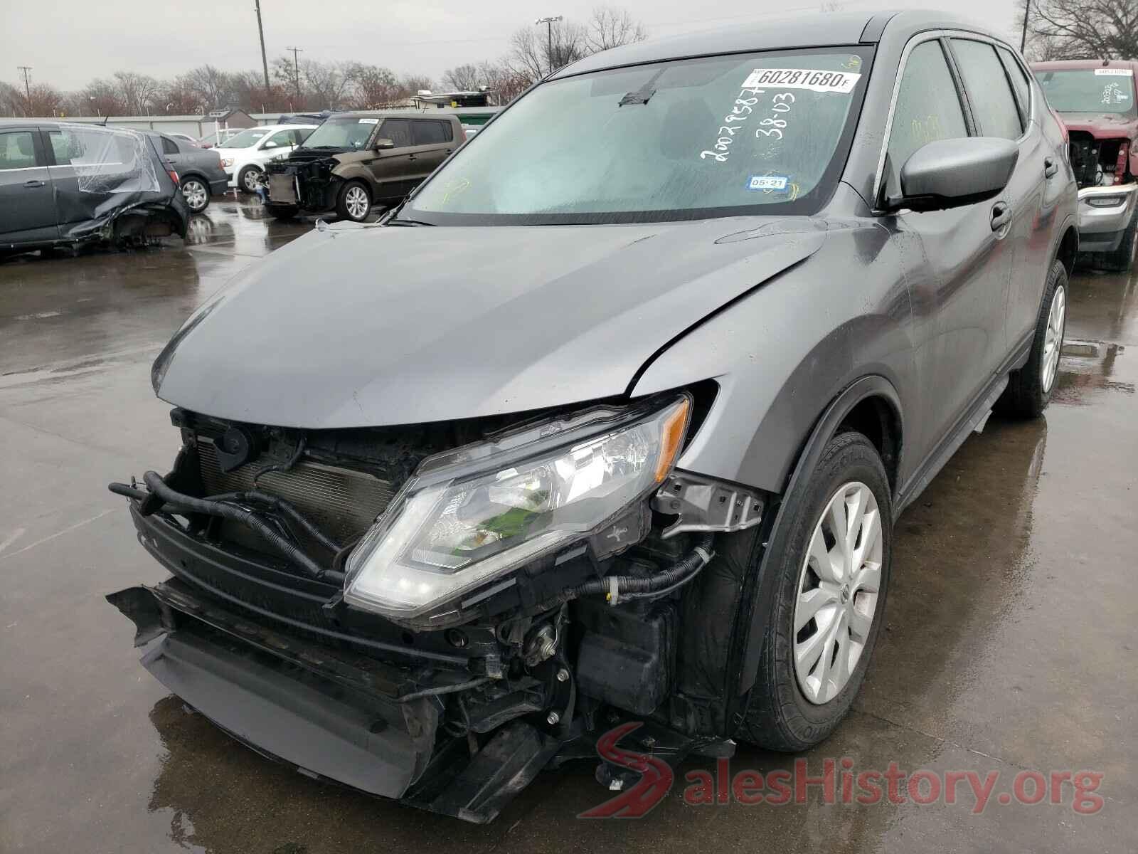 KNMAT2MV4HP510173 2017 NISSAN ROGUE