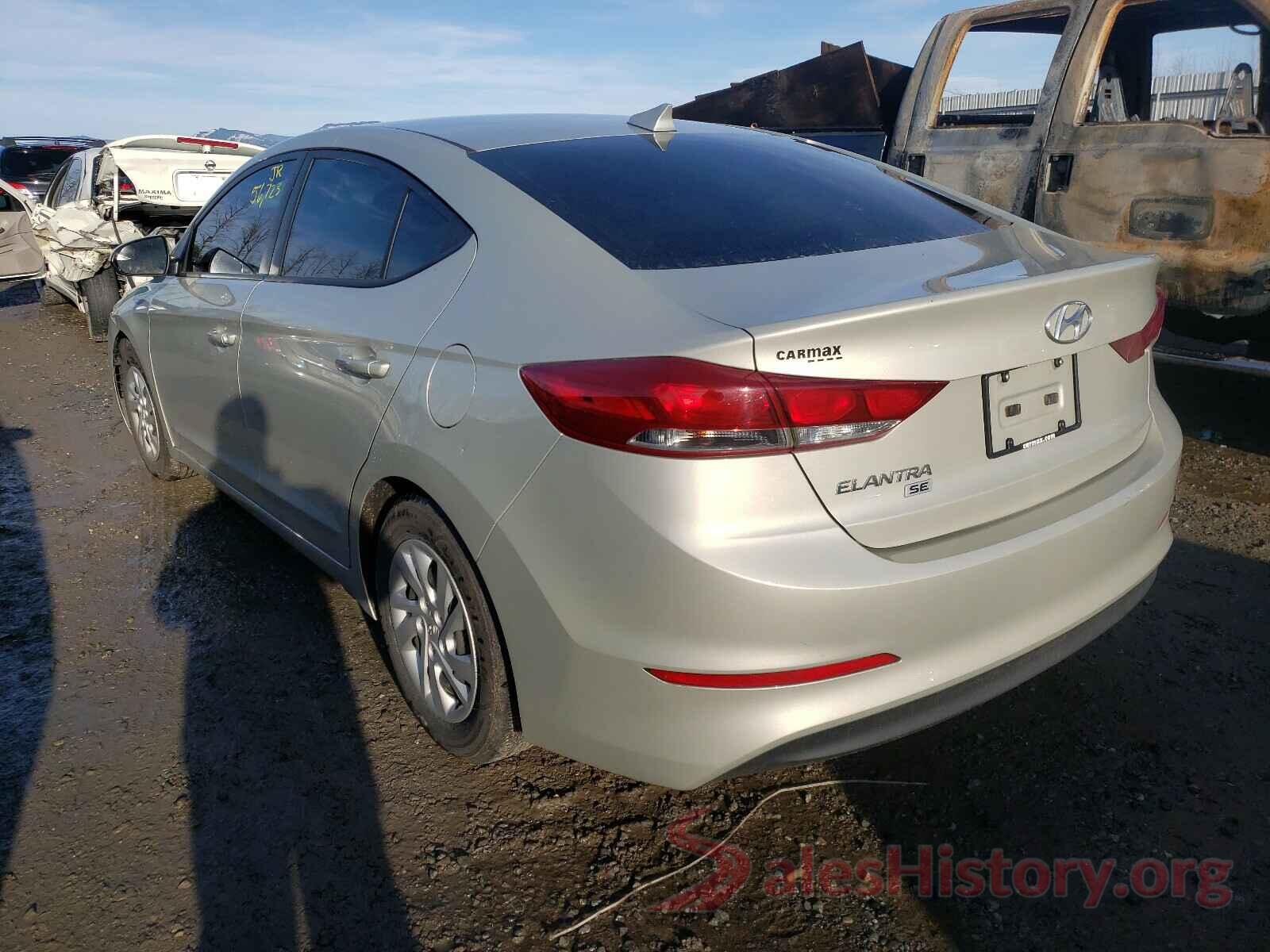 5NPD74LF4HH187939 2017 HYUNDAI ELANTRA