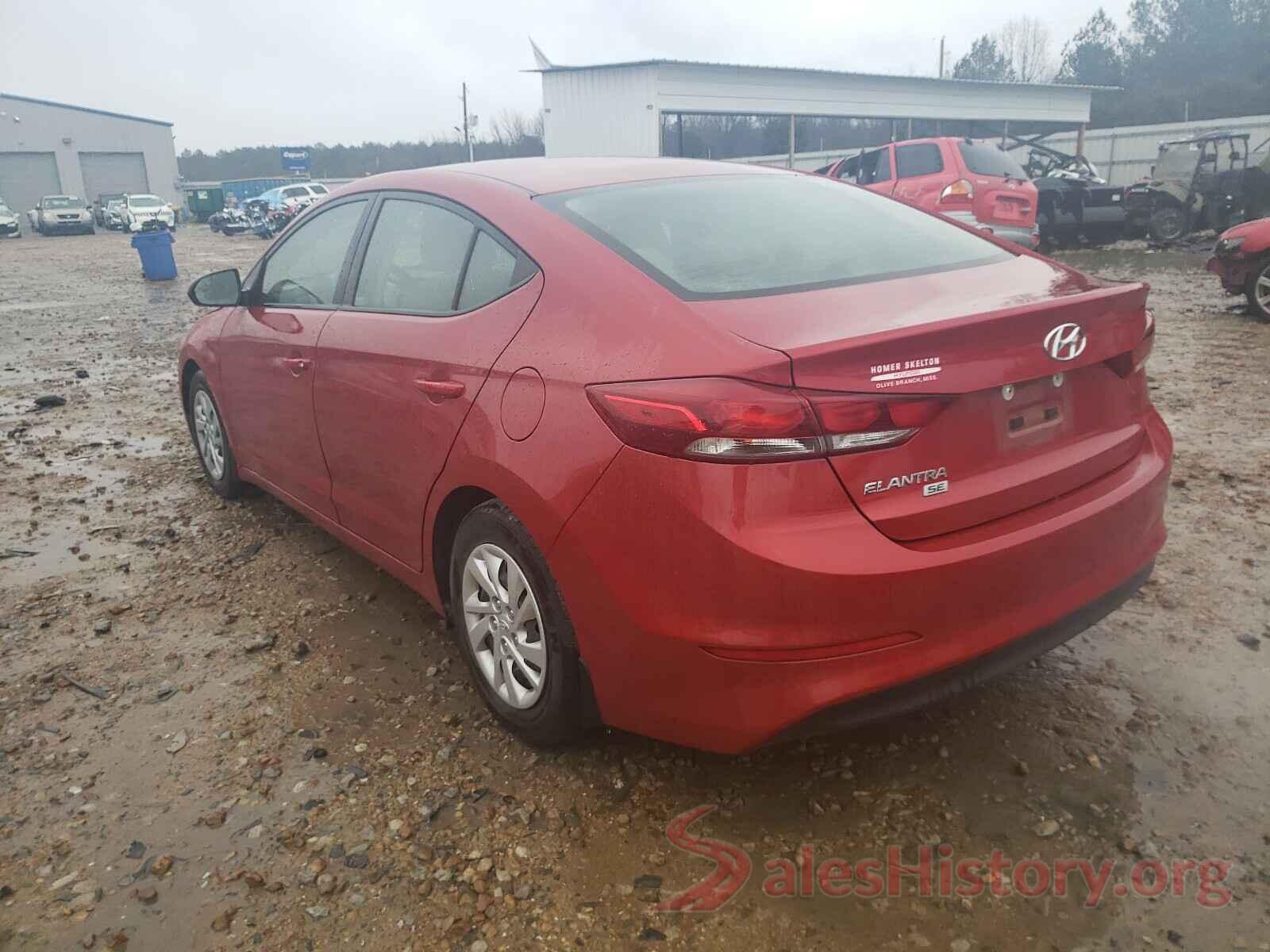 5NPD74LF7JH321607 2018 HYUNDAI ELANTRA