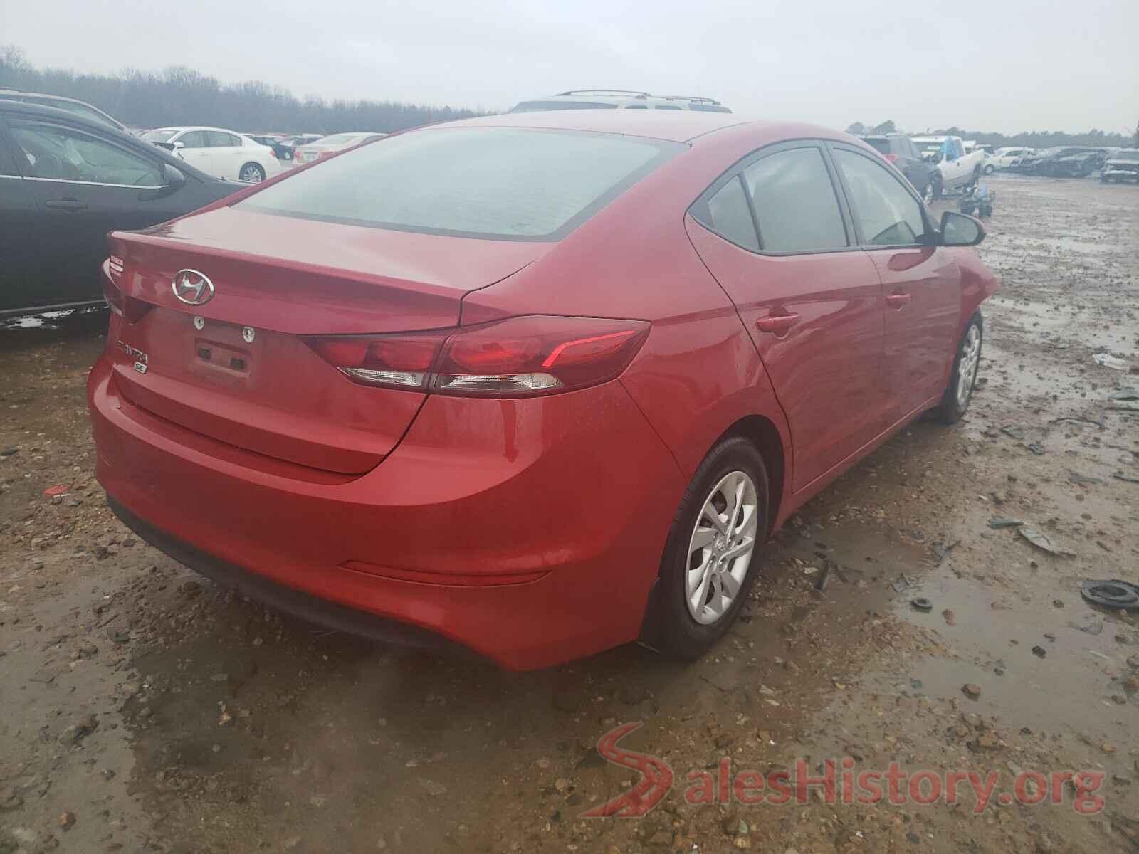 5NPD74LF7JH321607 2018 HYUNDAI ELANTRA