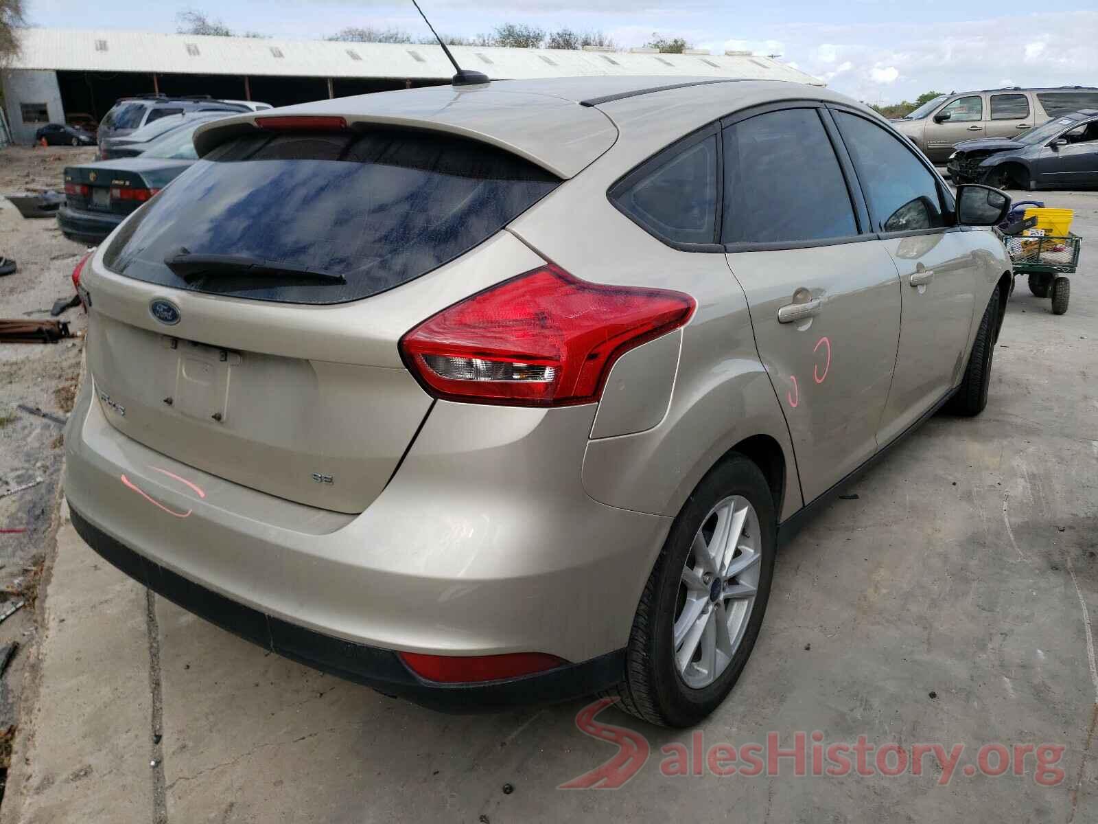 1FADP3K25HL313672 2017 FORD FOCUS