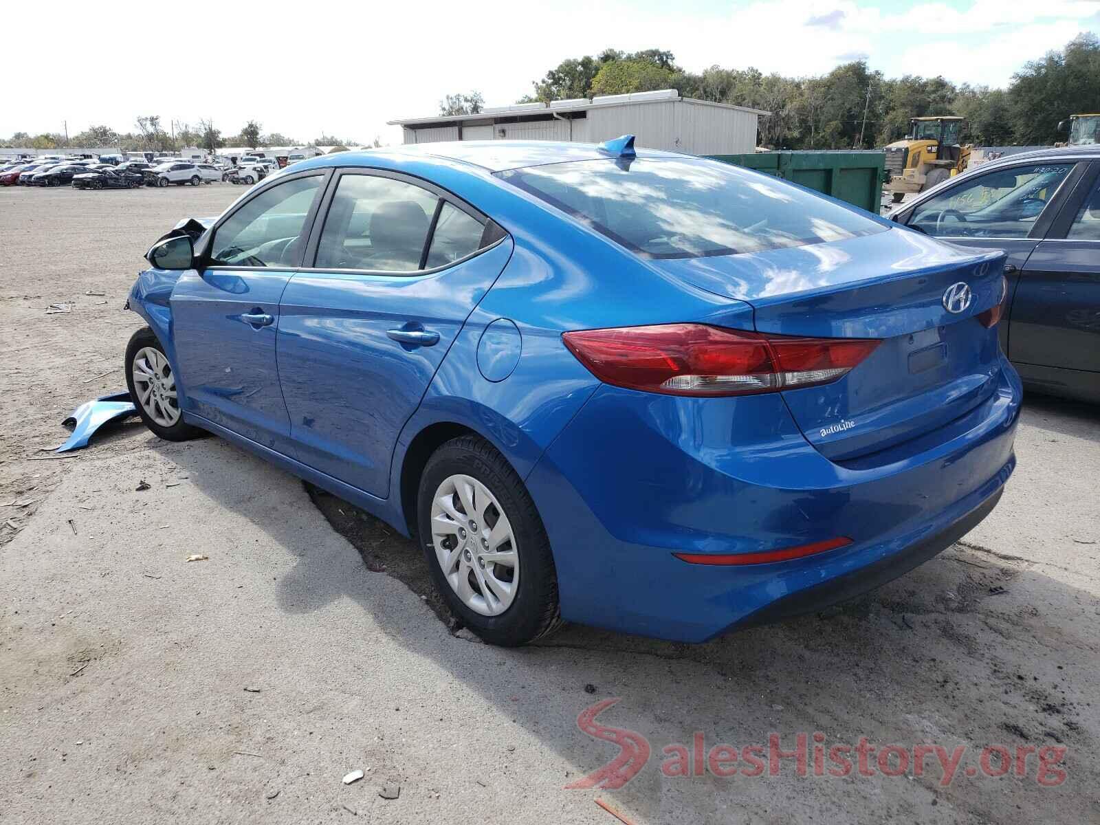 5NPD74LF4HH080275 2017 HYUNDAI ELANTRA