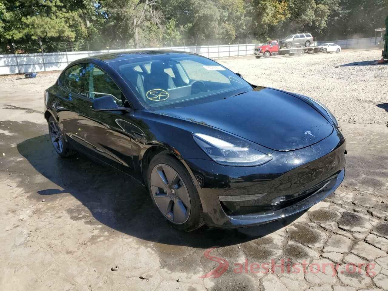 5YJ3E1EB7NF126024 2022 TESLA MODEL 3