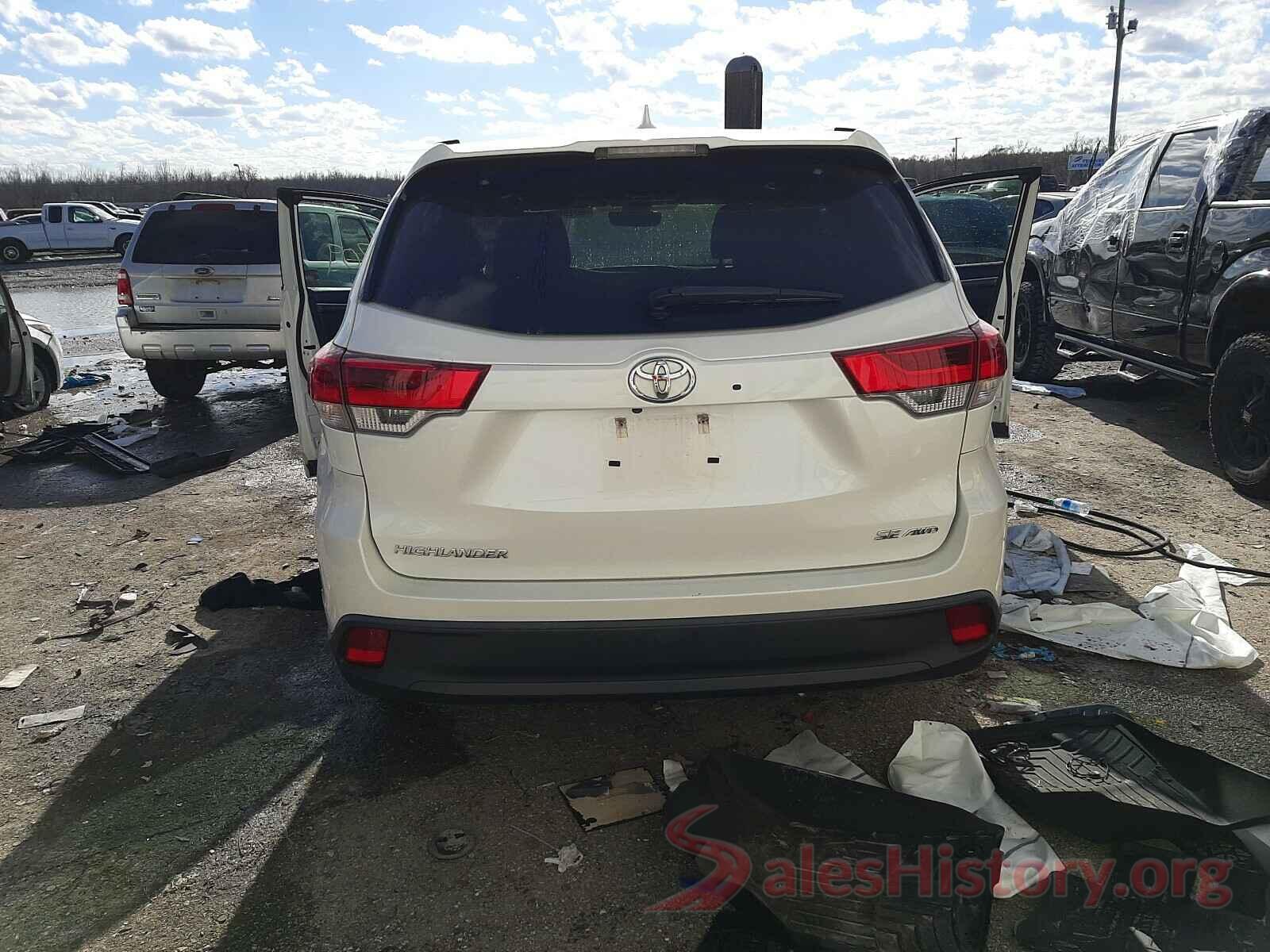 5TDJZRFHXHS376838 2017 TOYOTA HIGHLANDER