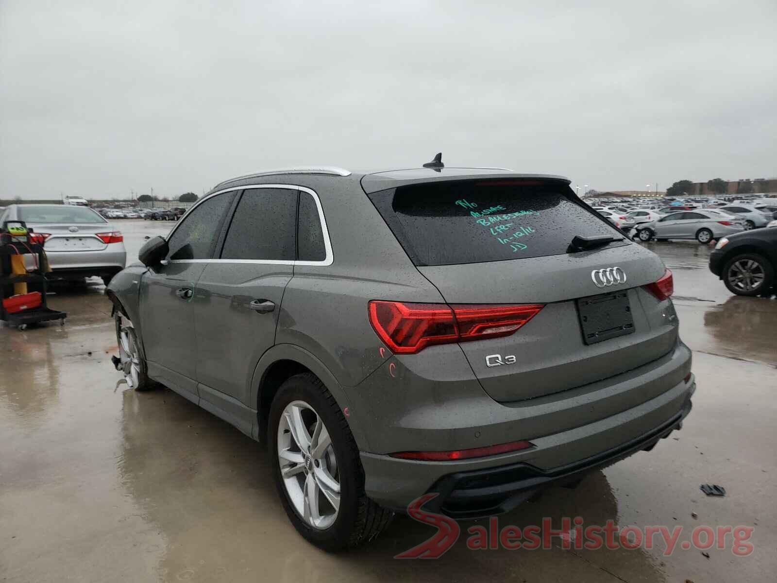 WA1DECF32L1093070 2020 AUDI Q3