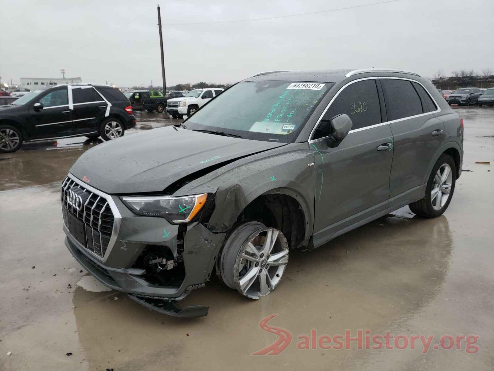 WA1DECF32L1093070 2020 AUDI Q3