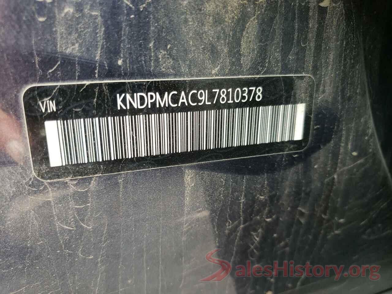 KNDPMCAC9L7810378 2020 KIA SPORTAGE