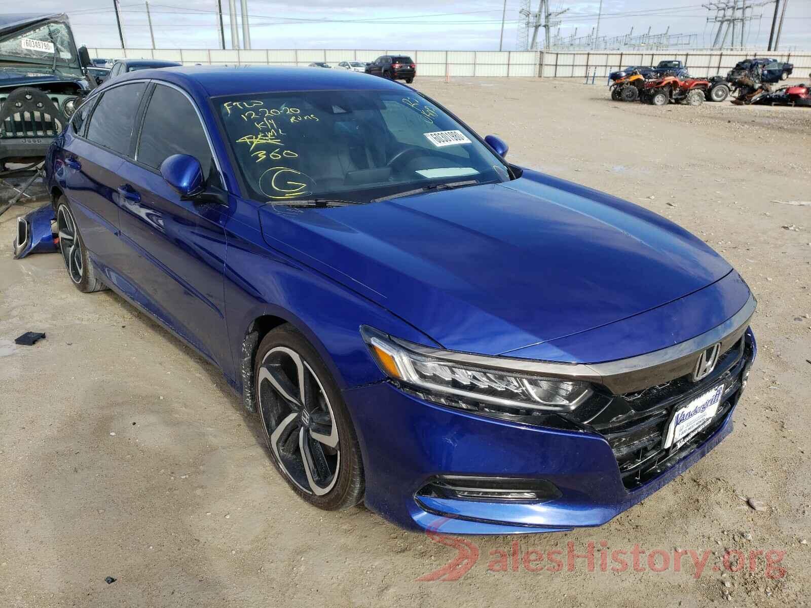 1HGCV1F35LA015017 2020 HONDA ACCORD