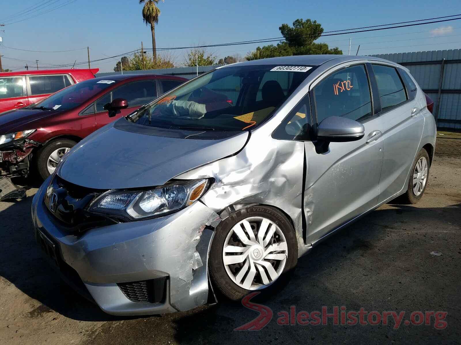 JHMGK5H5XGX015644 2016 HONDA FIT