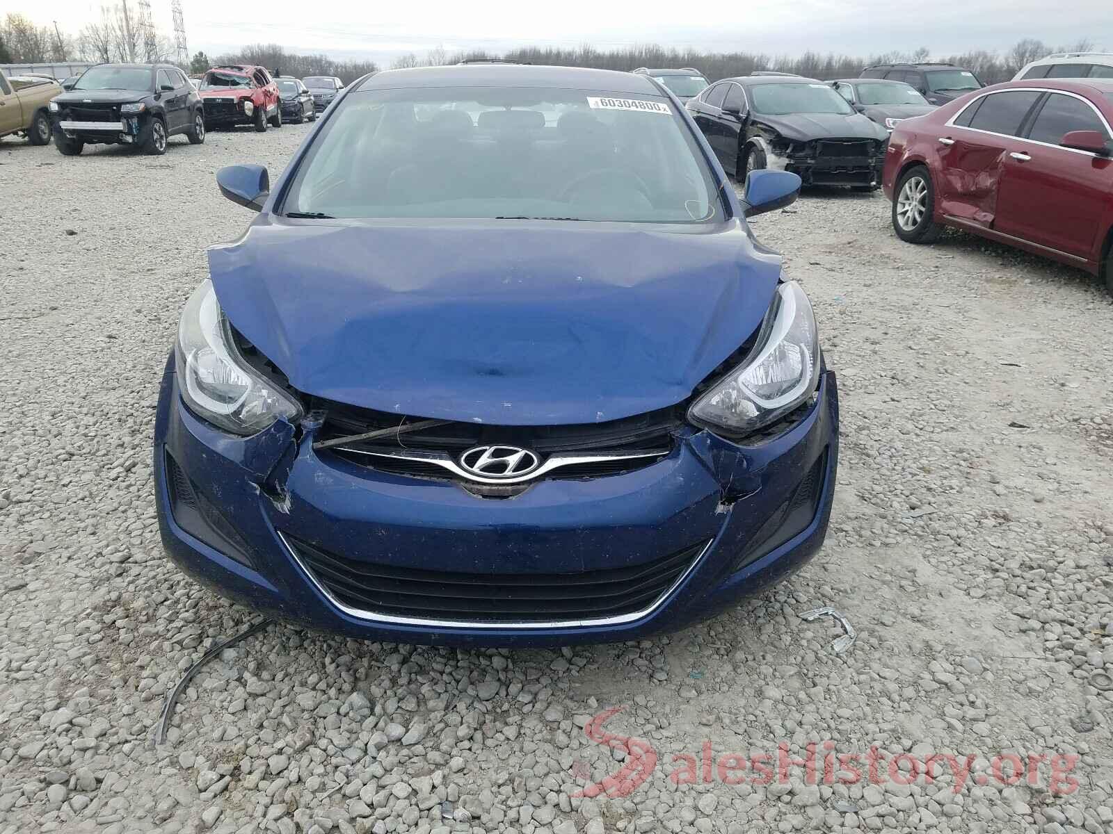 5NPDH4AE1GH732257 2016 HYUNDAI ELANTRA