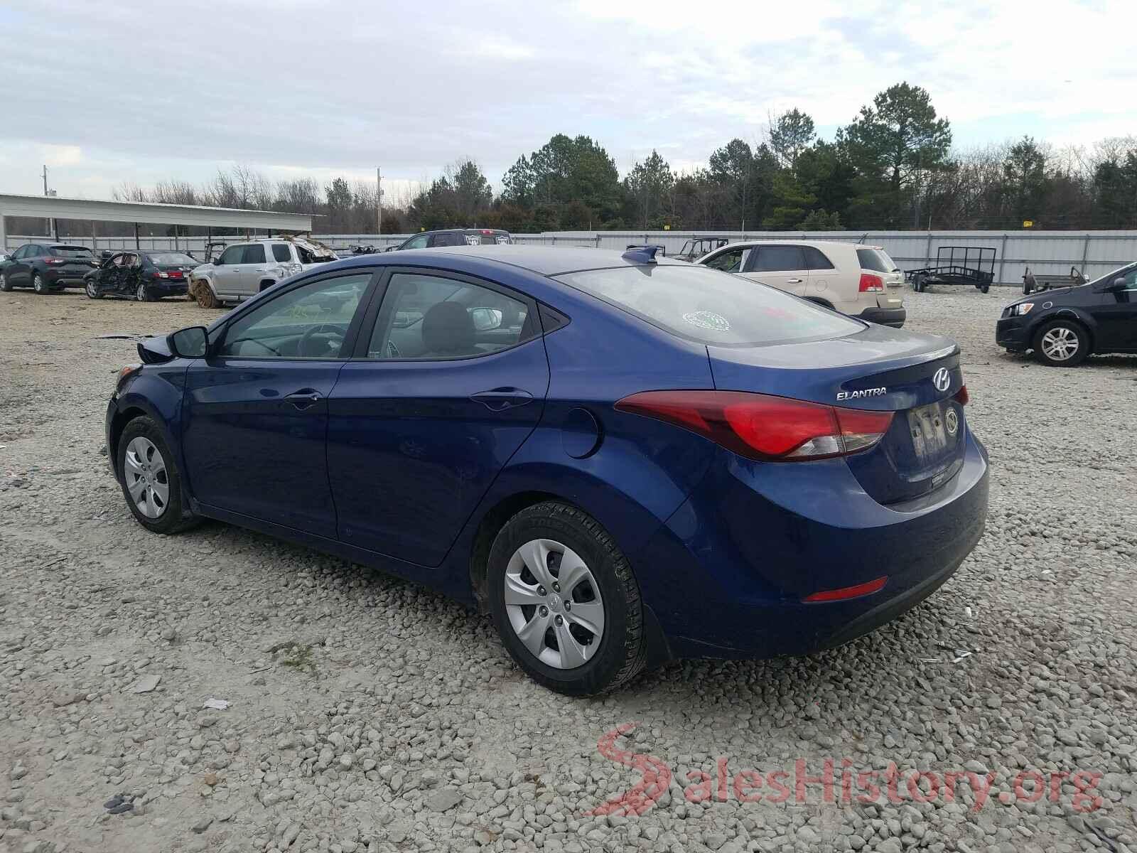 5NPDH4AE1GH732257 2016 HYUNDAI ELANTRA