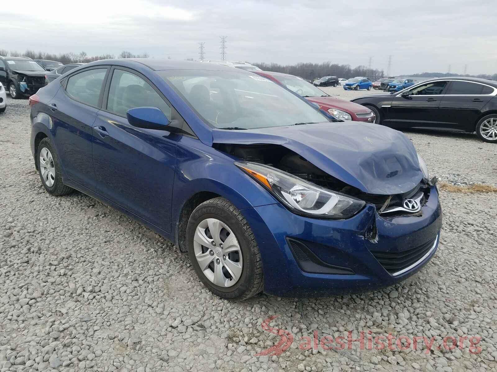 5NPDH4AE1GH732257 2016 HYUNDAI ELANTRA