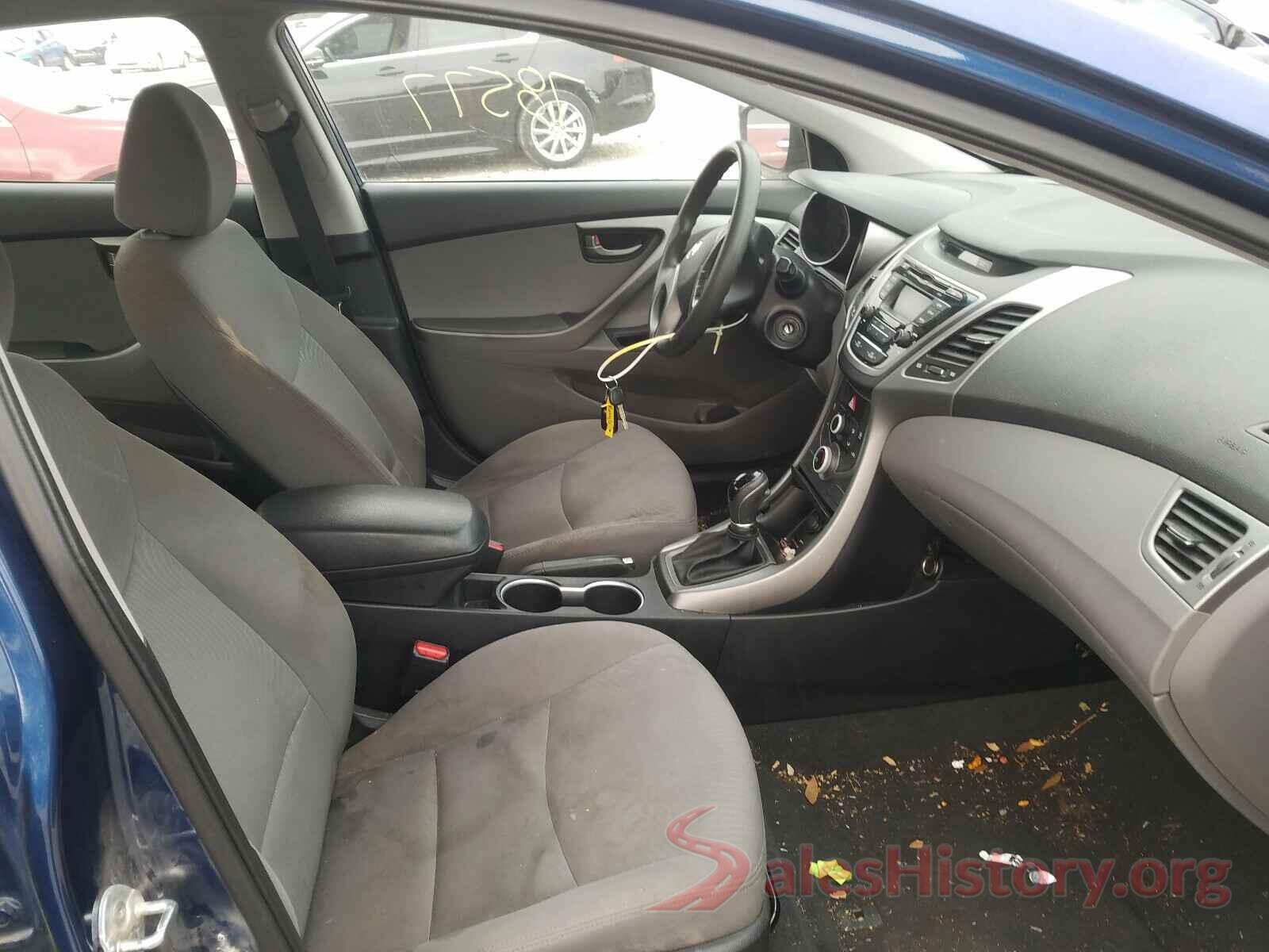 5NPDH4AE1GH732257 2016 HYUNDAI ELANTRA