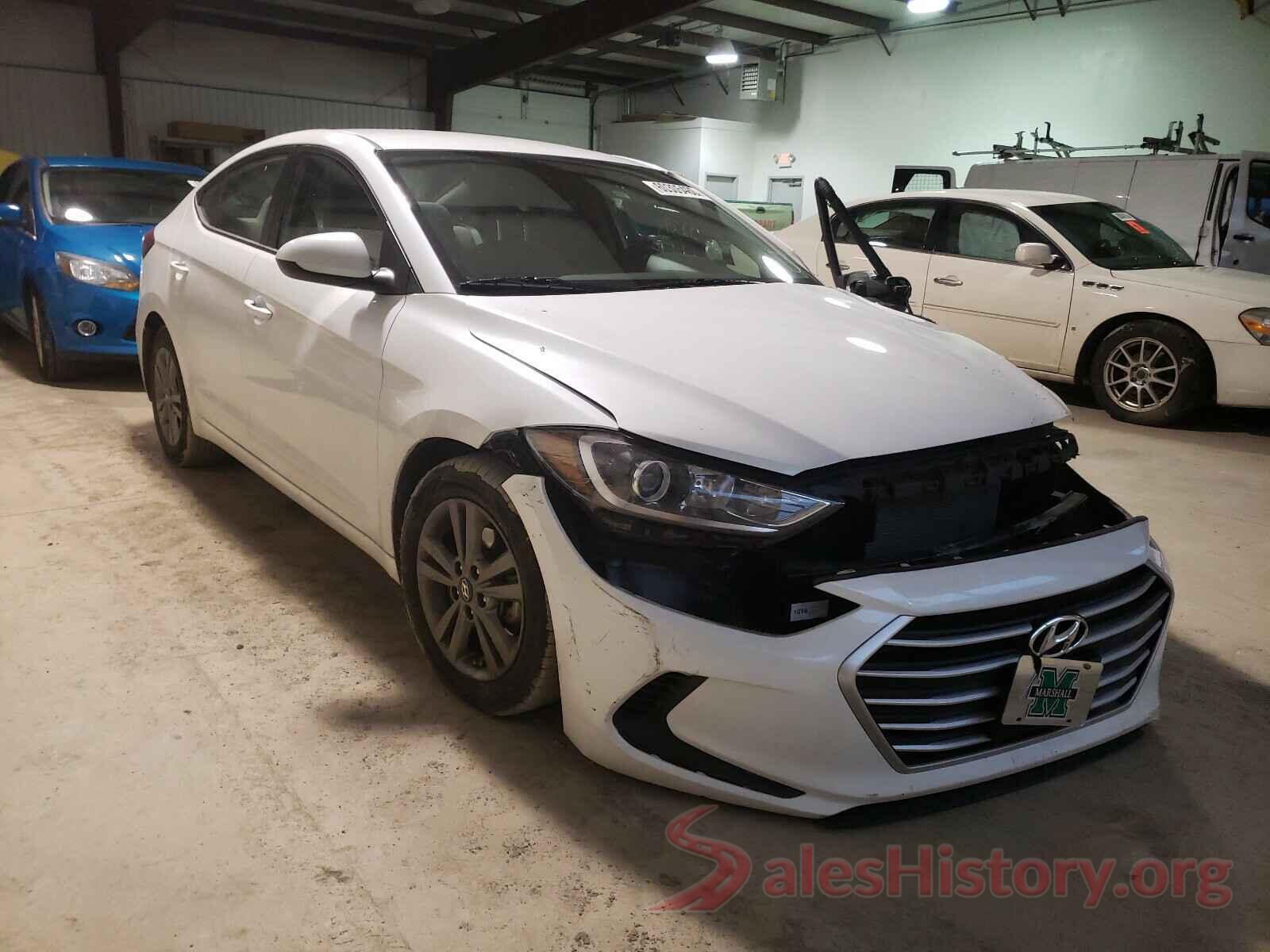 5NPD84LF5HH185291 2017 HYUNDAI ELANTRA