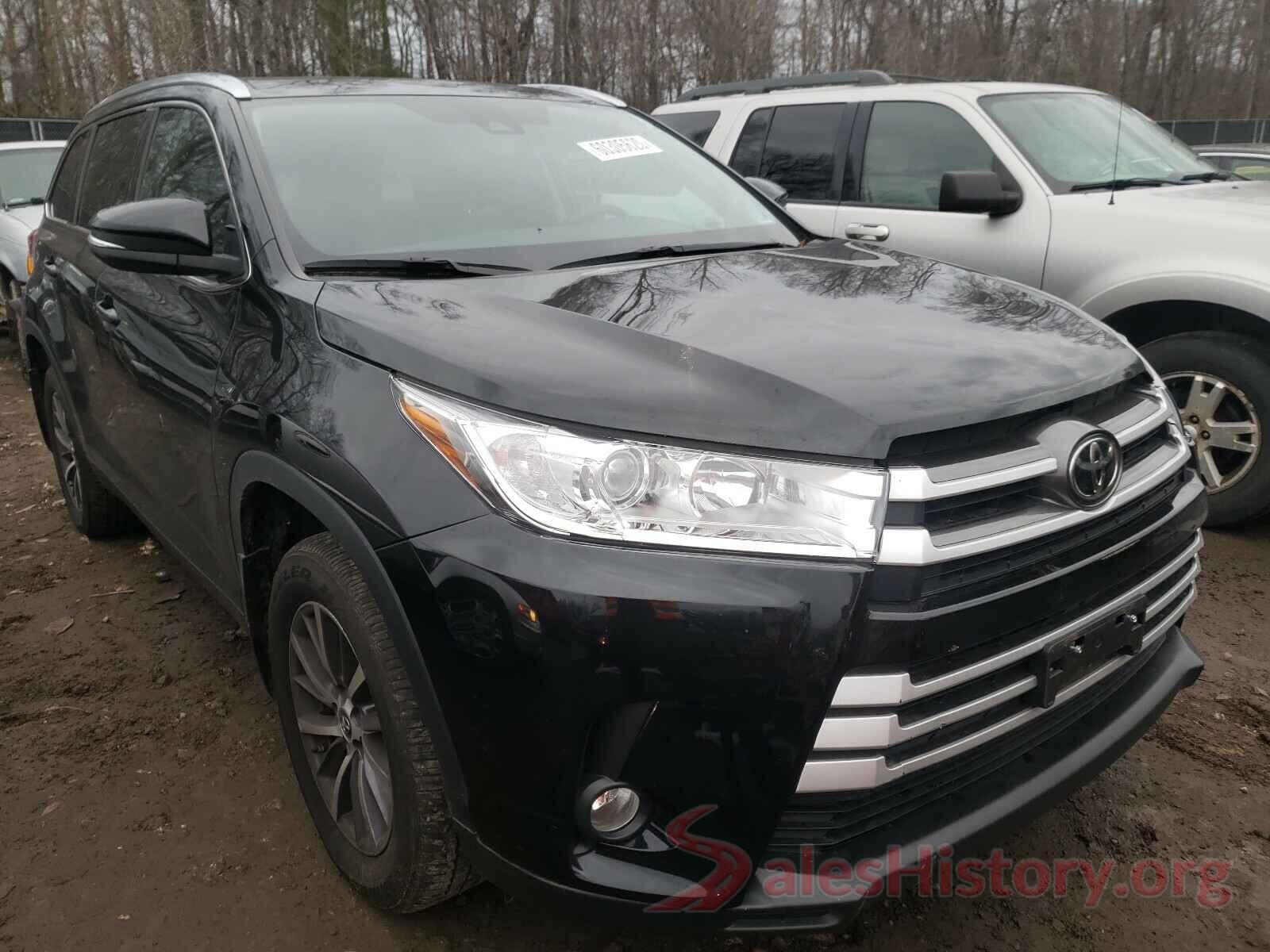 5TDJZRFH5KS603764 2019 TOYOTA HIGHLANDER