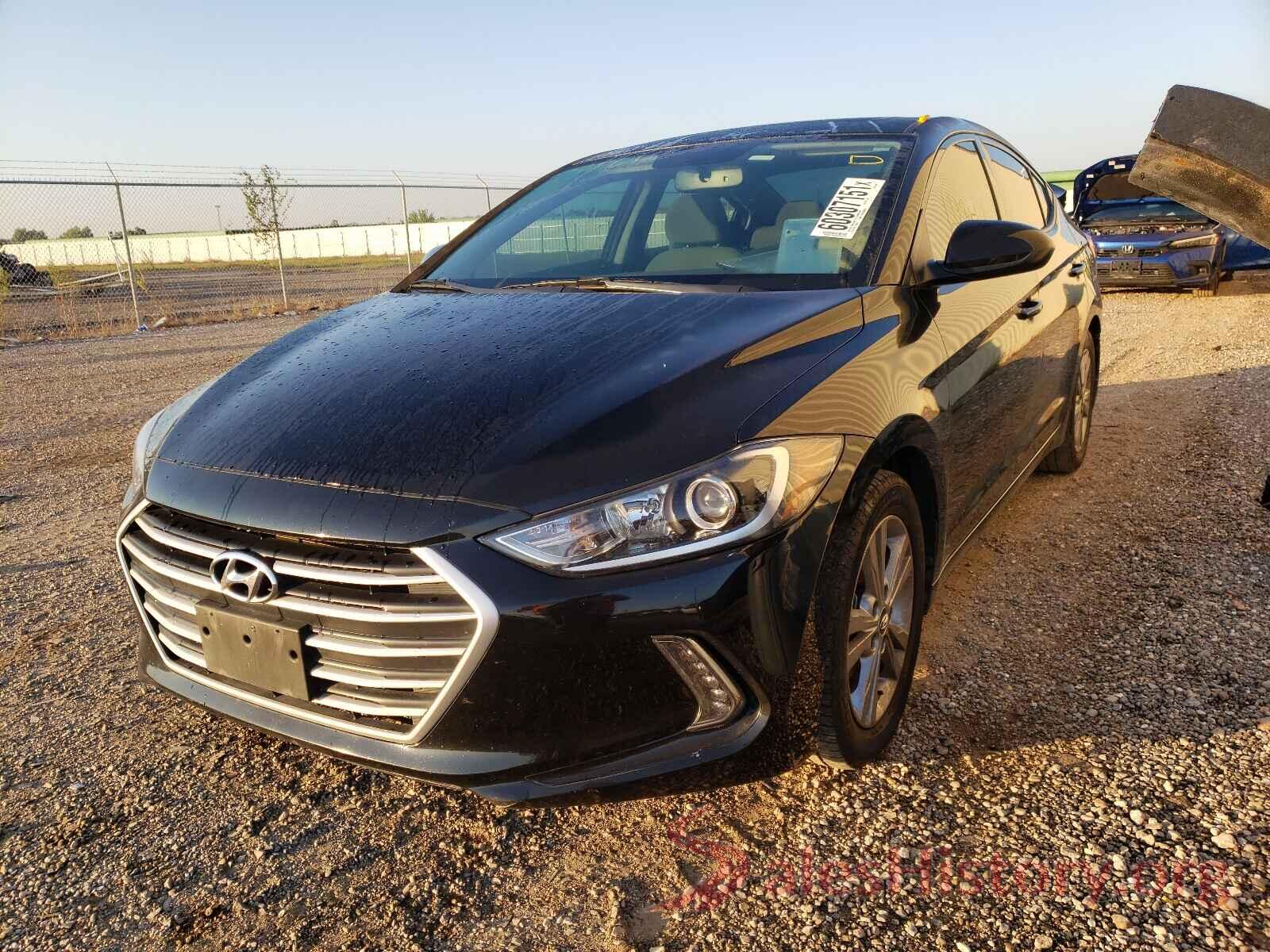 KMHD84LF6JU595766 2018 HYUNDAI ELANTRA