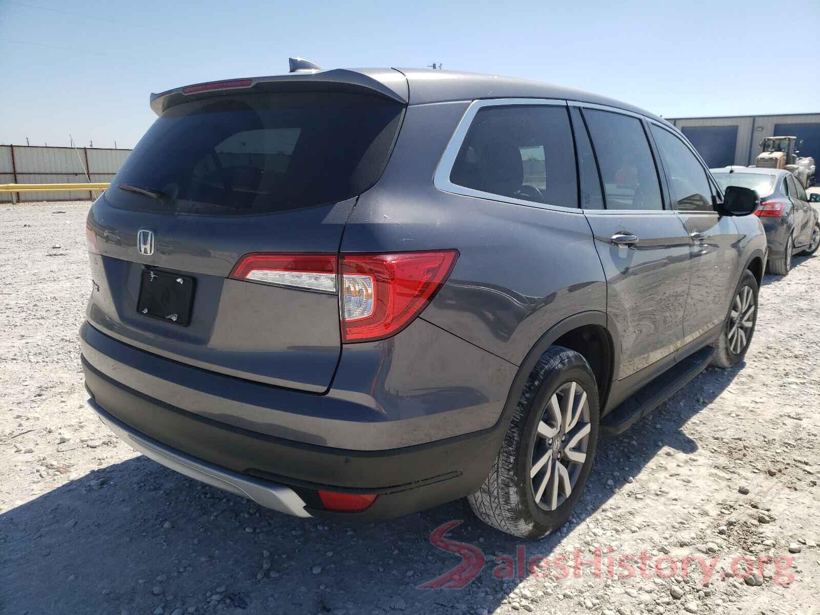 5FNYF5H56KB031949 2019 HONDA PILOT