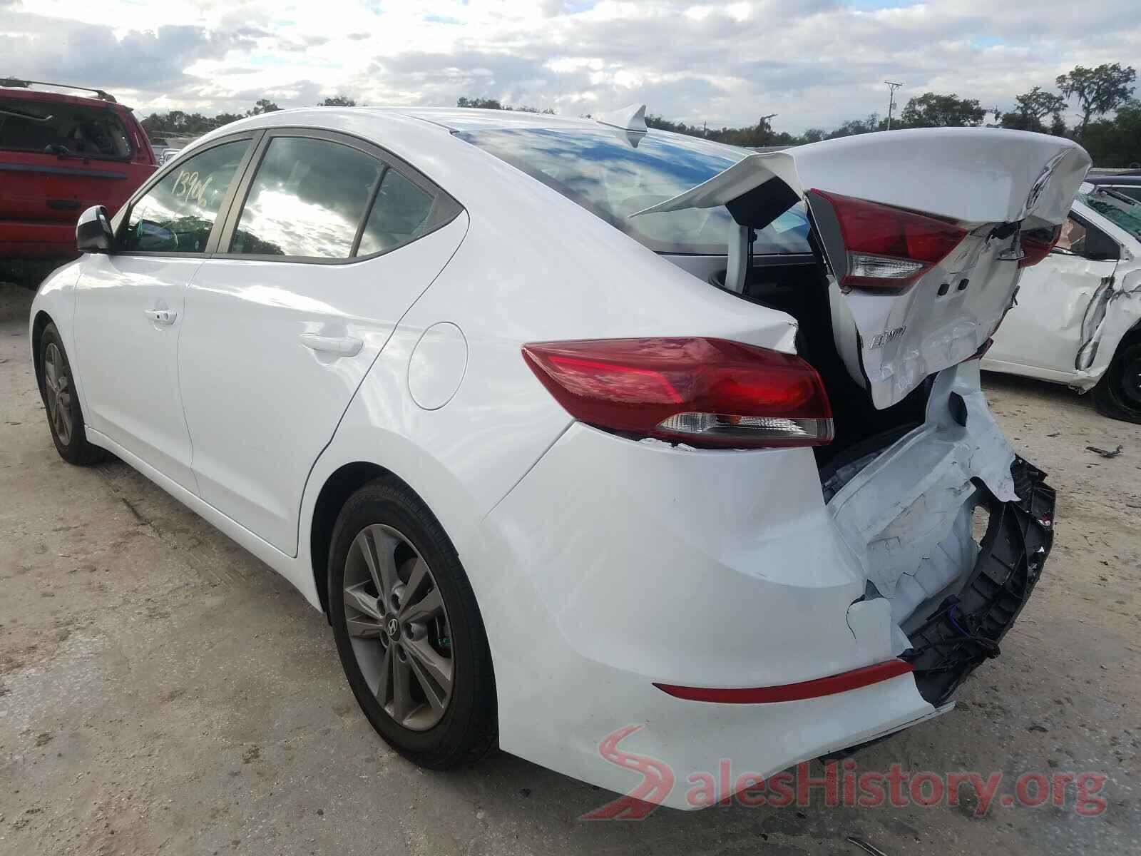 5NPD84LF5JH390616 2018 HYUNDAI ELANTRA