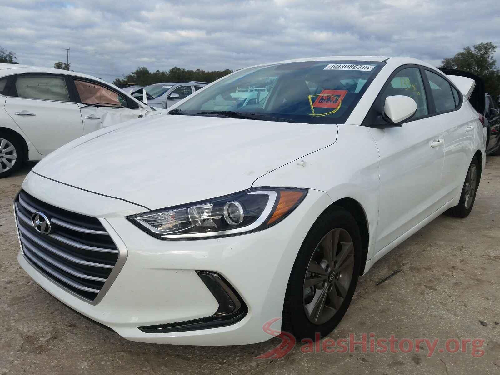 5NPD84LF5JH390616 2018 HYUNDAI ELANTRA