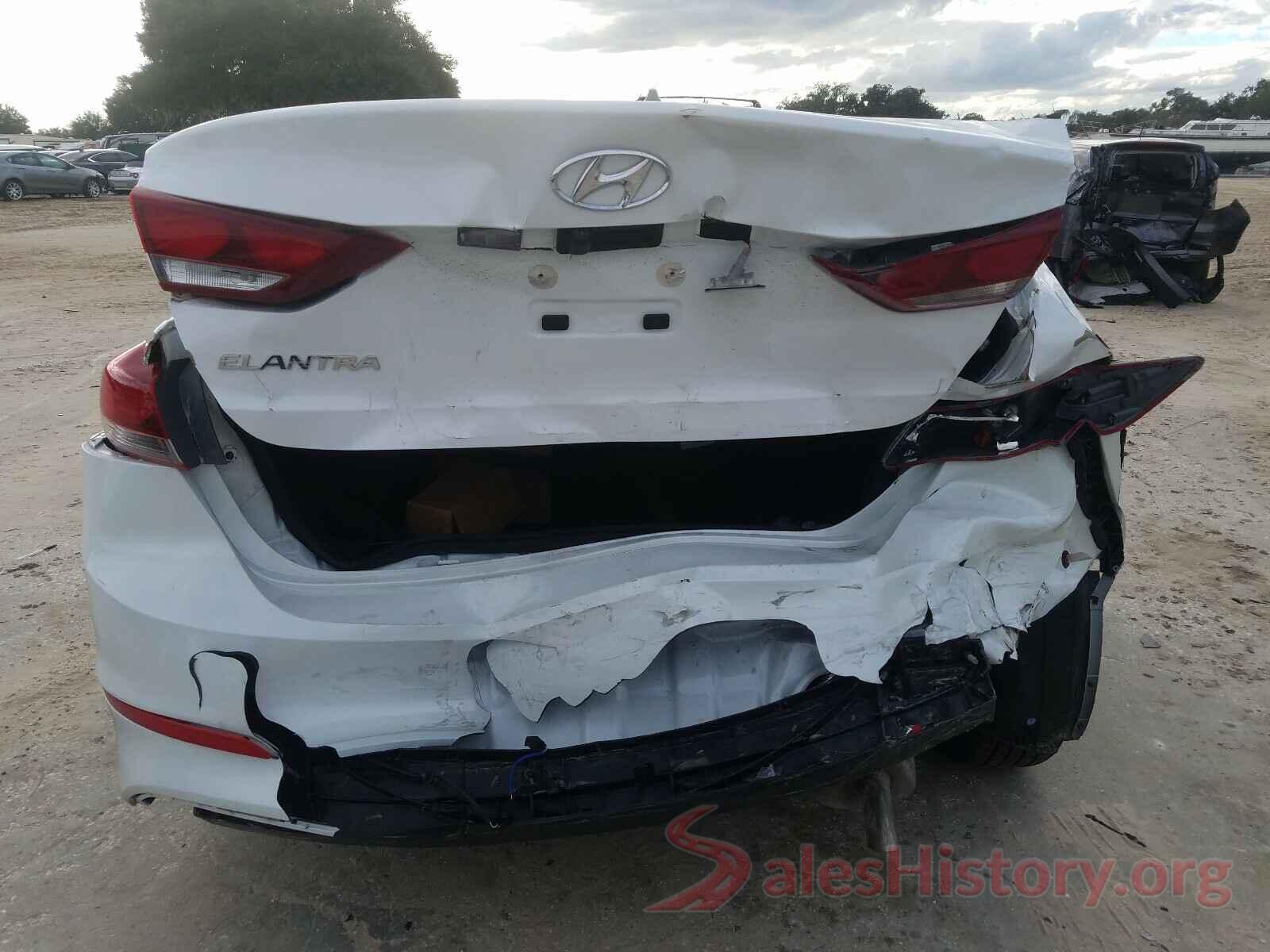 5NPD84LF5JH390616 2018 HYUNDAI ELANTRA