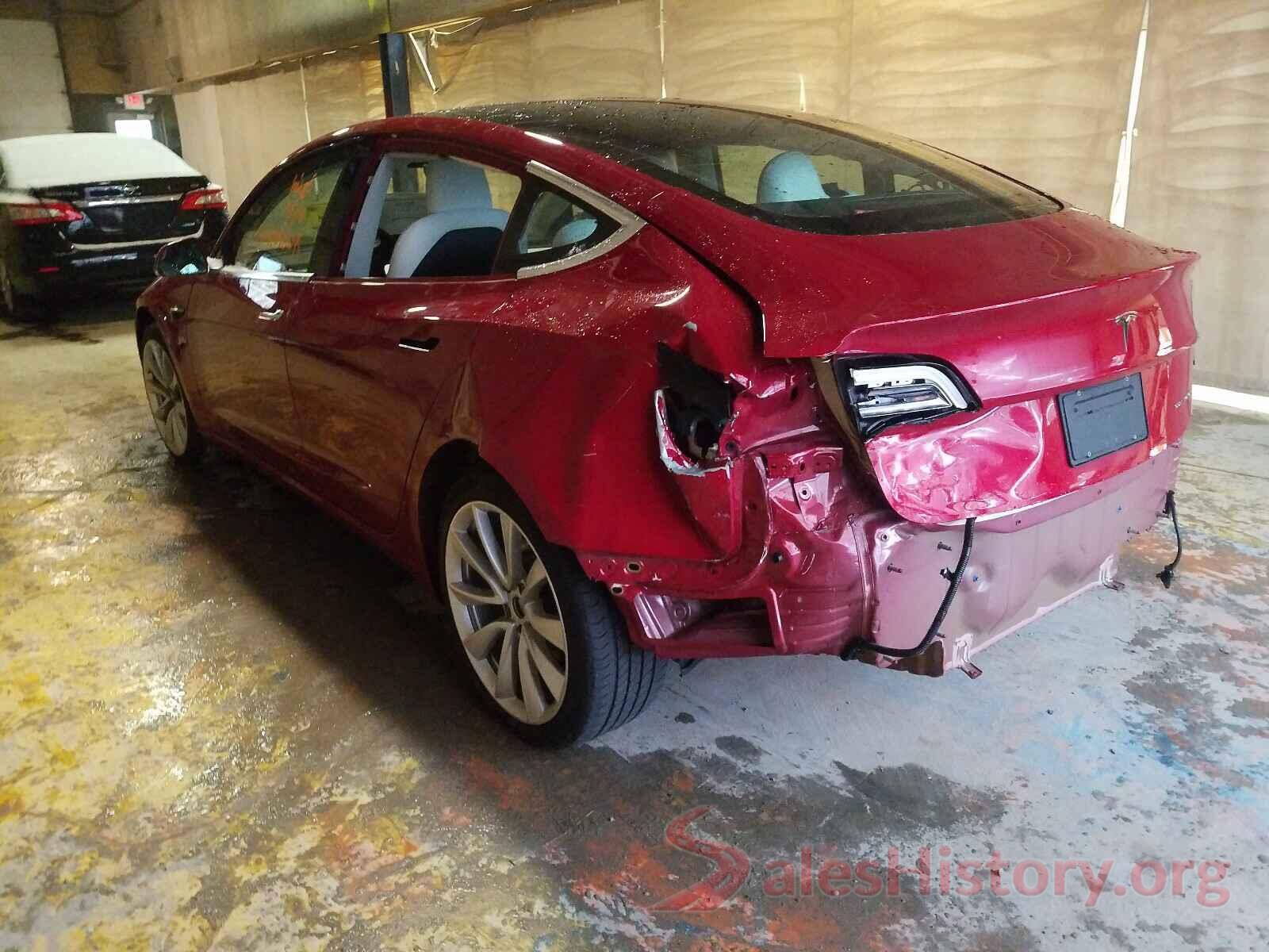 5YJ3E1EB2KF391817 2019 TESLA MODEL 3