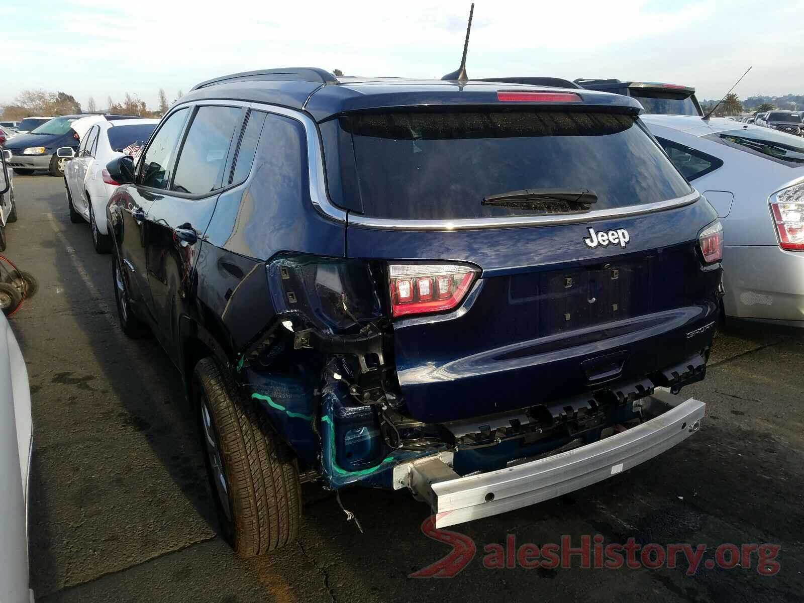 3C4NJCAB3KT623865 2019 JEEP COMPASS