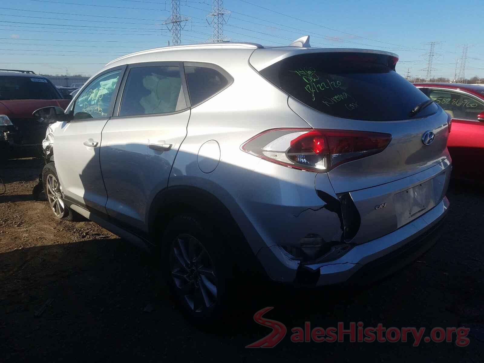 KM8J3CA40JU719544 2018 HYUNDAI TUCSON