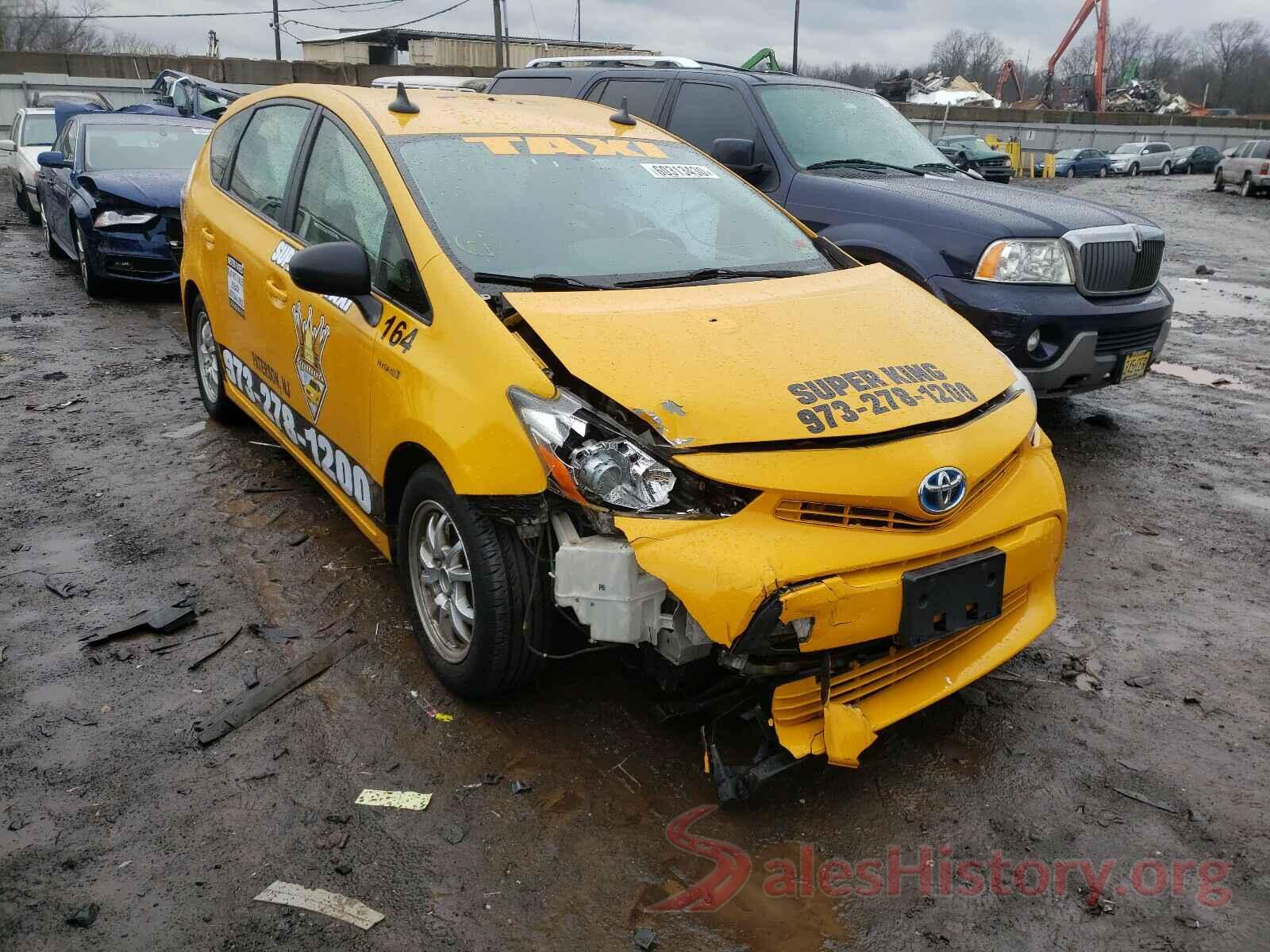 JTDZN3EU0FJ034903 2015 TOYOTA PRIUS