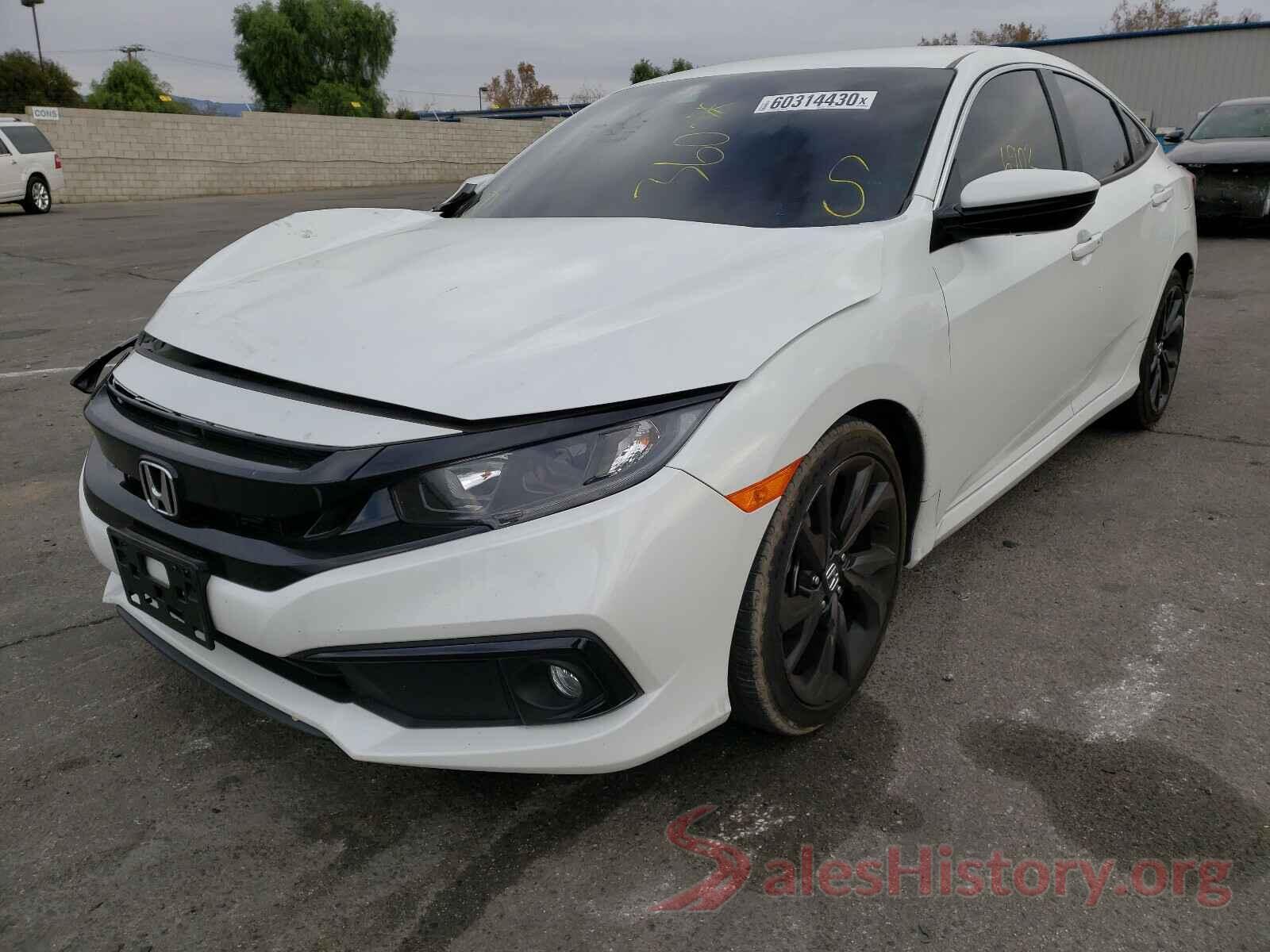 19XFC2F86LE214741 2020 HONDA CIVIC