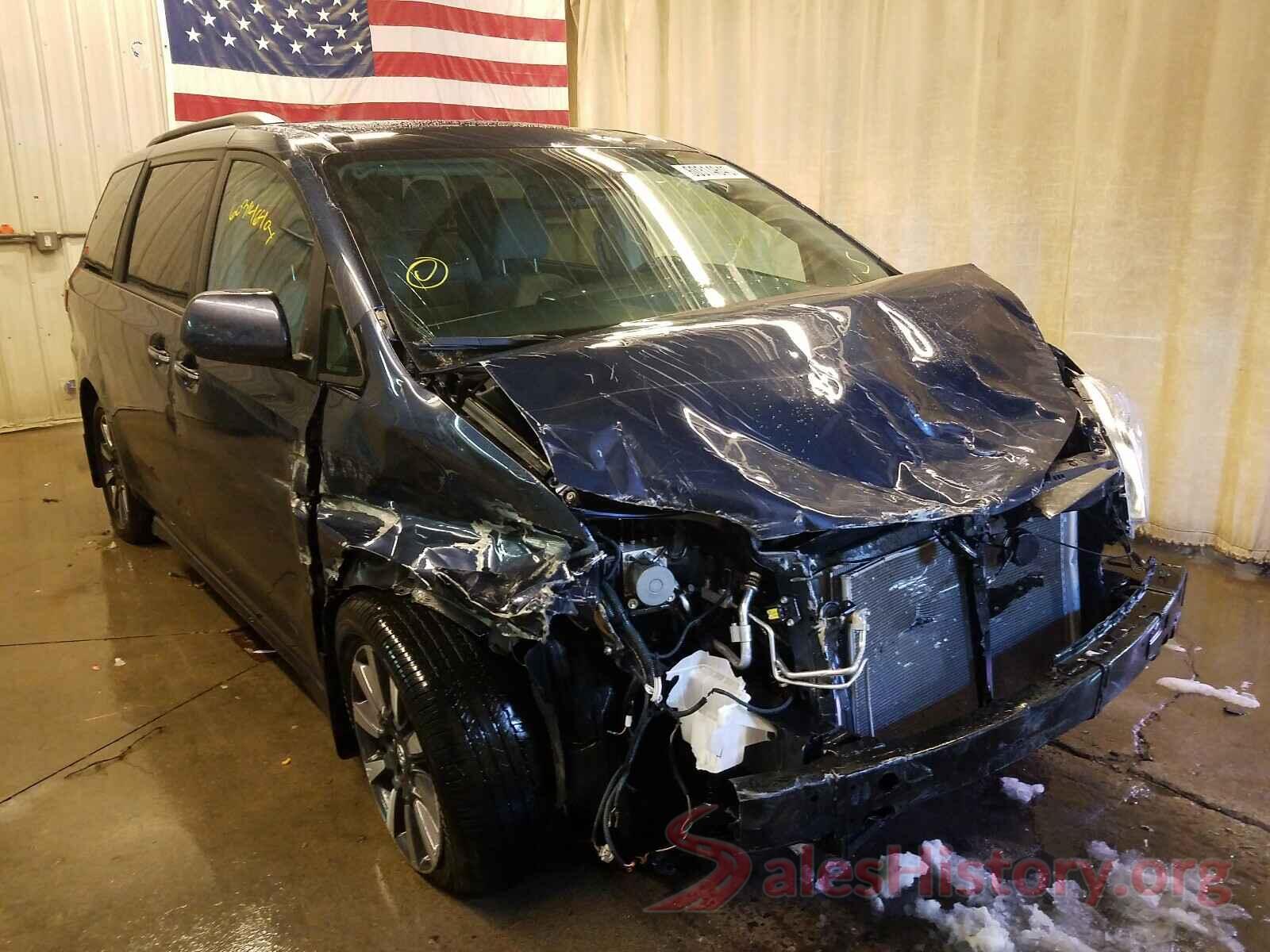 5TDDZ3DC1KS216842 2019 TOYOTA SIENNA