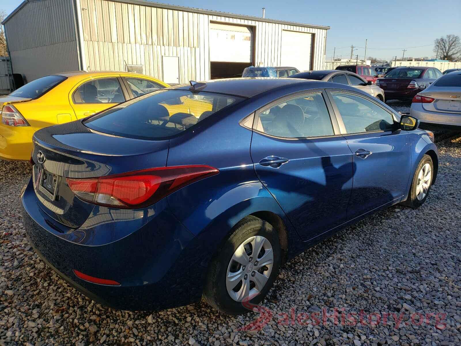 5NPDH4AE9GH750988 2016 HYUNDAI ELANTRA