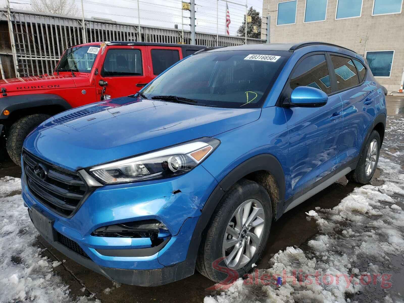 KM8J3CA4XJU615966 2018 HYUNDAI TUCSON