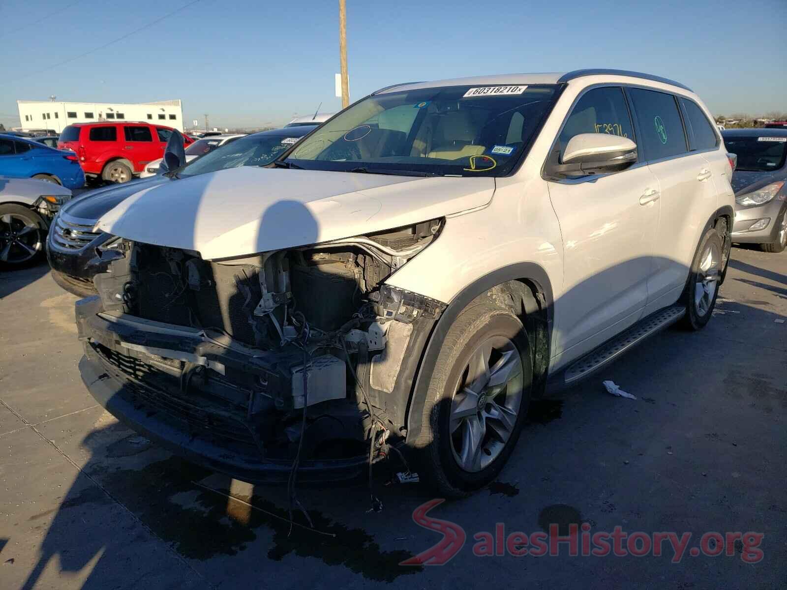 5TDYKRFH5GS135884 2016 TOYOTA HIGHLANDER