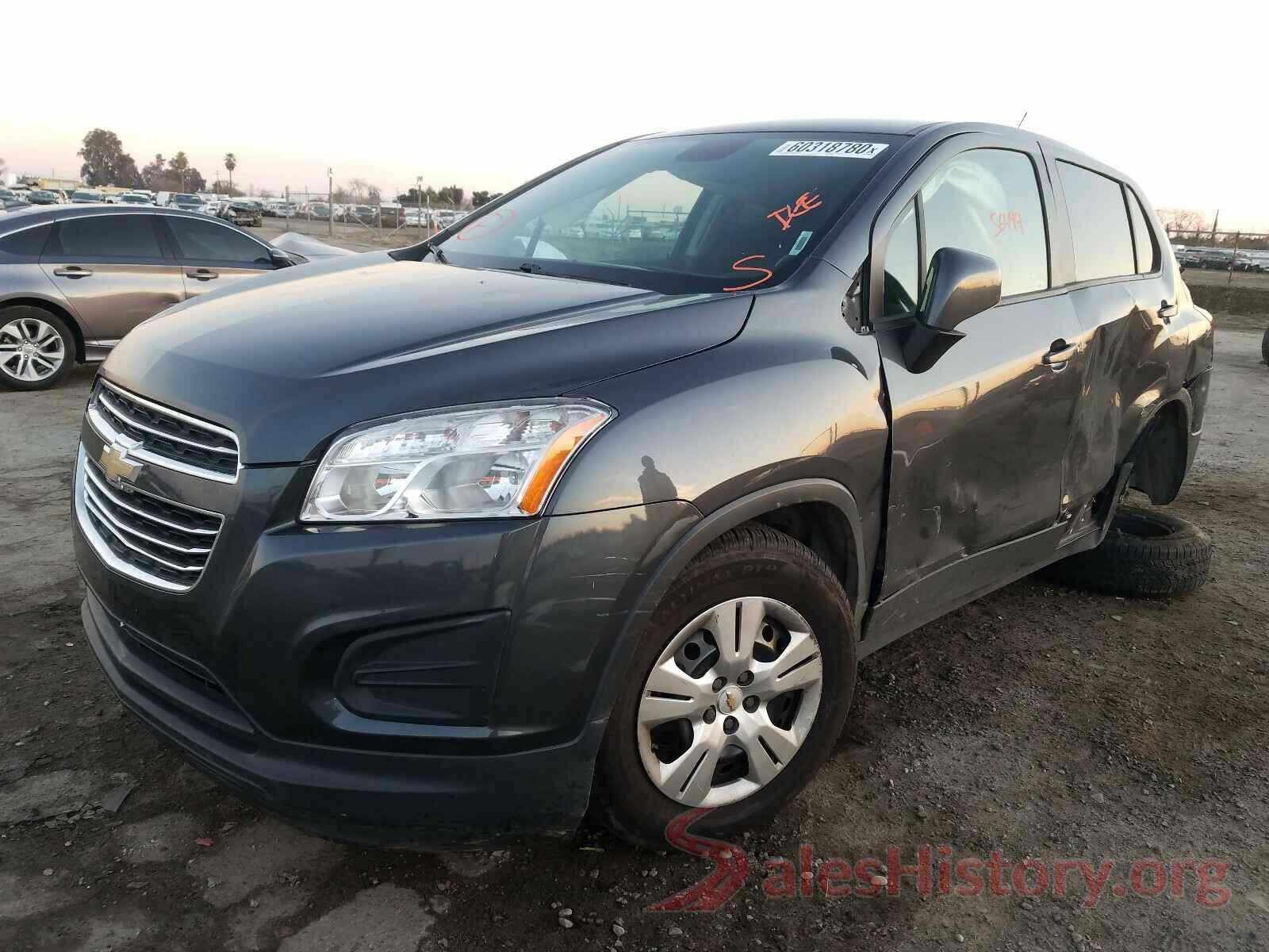 3GNCJKSB6GL140367 2016 CHEVROLET TRAX