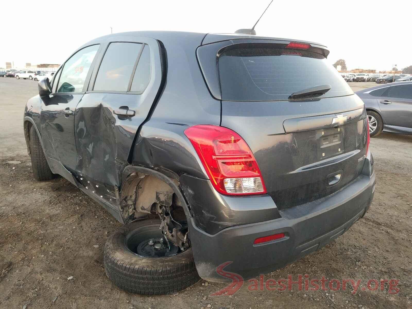 3GNCJKSB6GL140367 2016 CHEVROLET TRAX