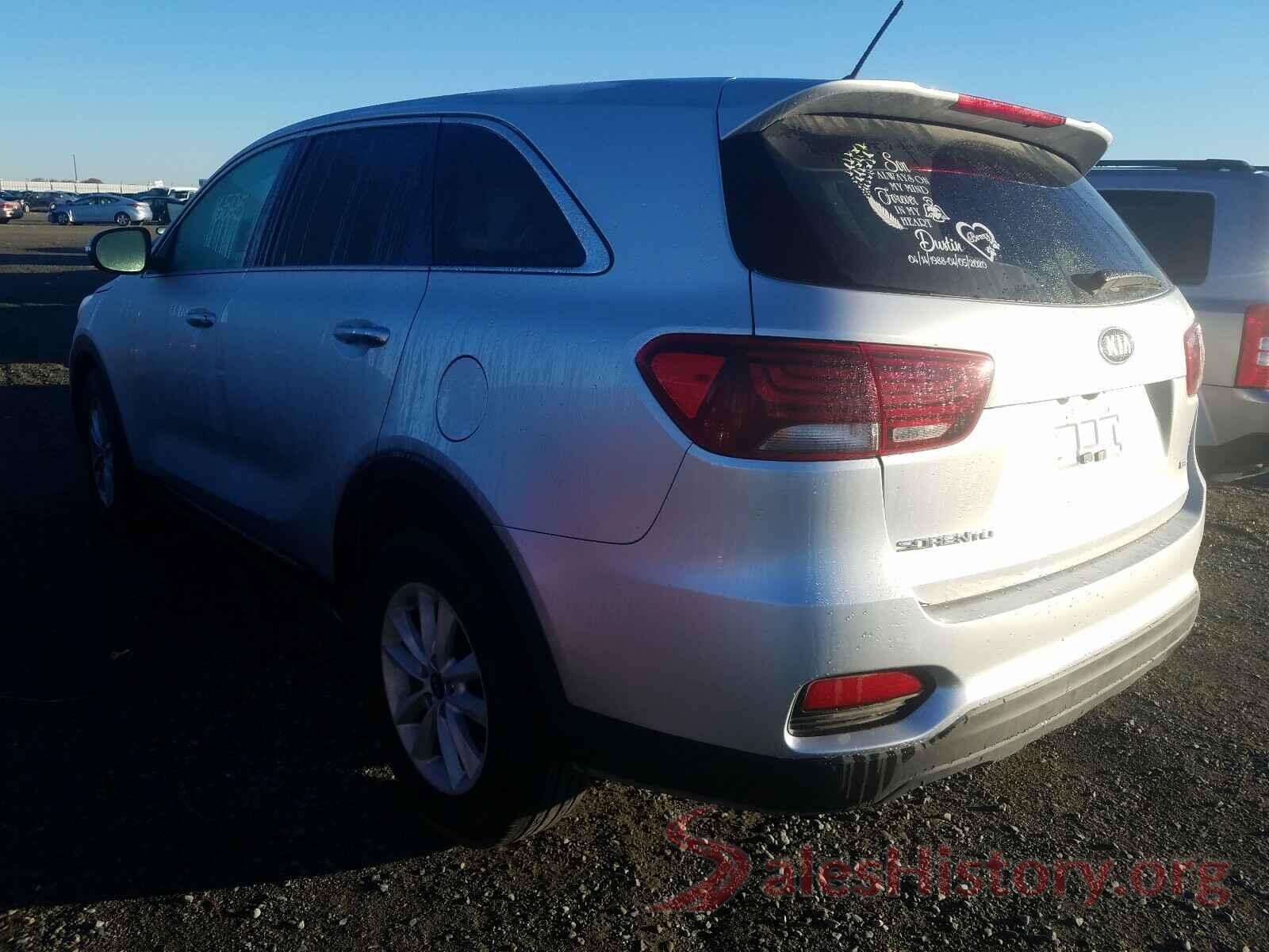 5XYPG4A39KG597057 2019 KIA SORENTO