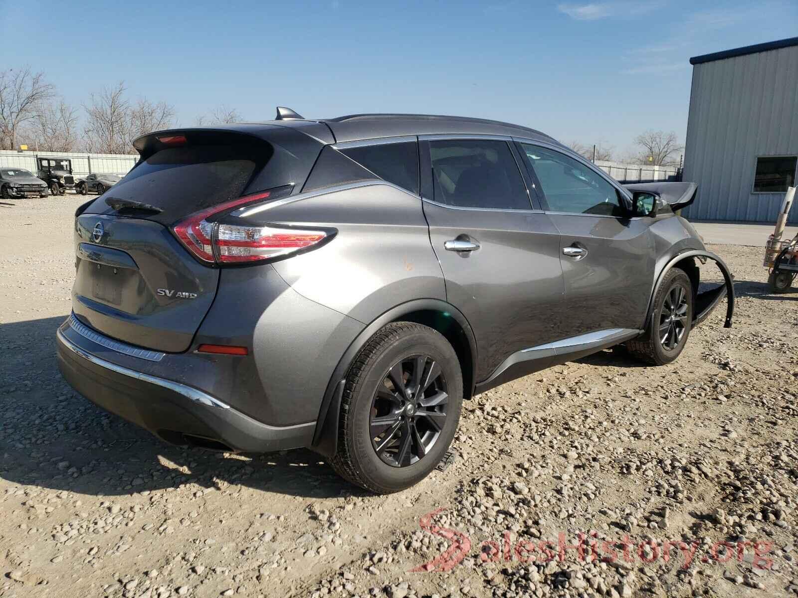 5N1AZ2MHXHN162654 2017 NISSAN MURANO