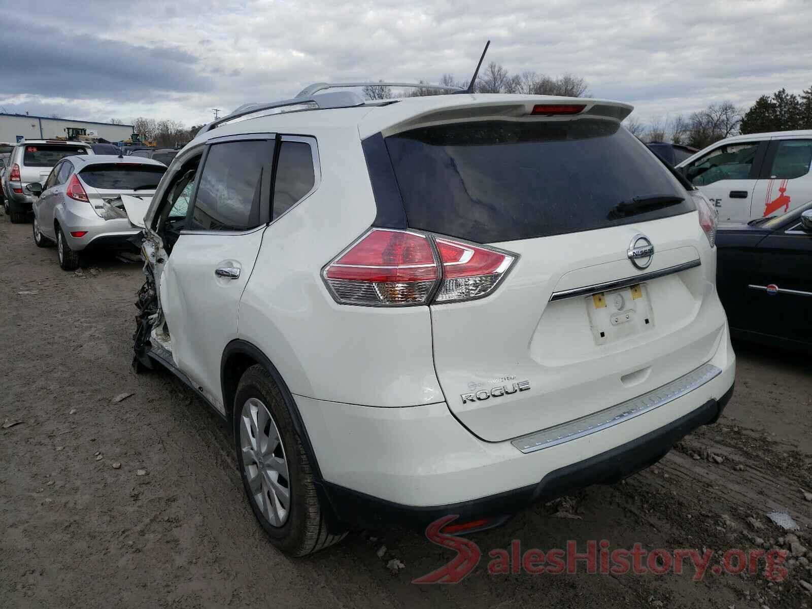 KNMAT2MT3GP703878 2016 NISSAN ROGUE