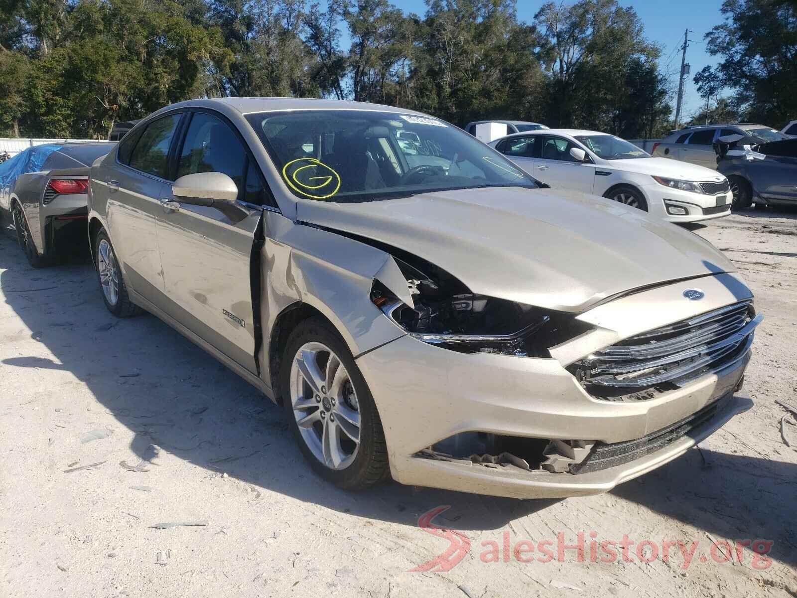 3FA6P0LU9JR155609 2018 FORD FUSION