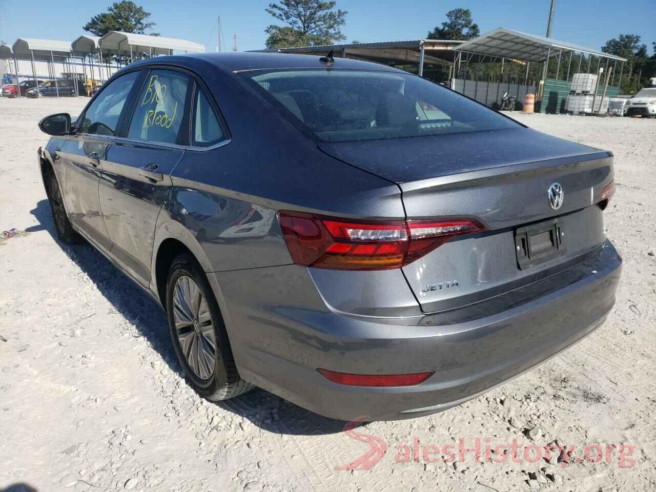 3VWC57BU7KM253045 2019 VOLKSWAGEN JETTA