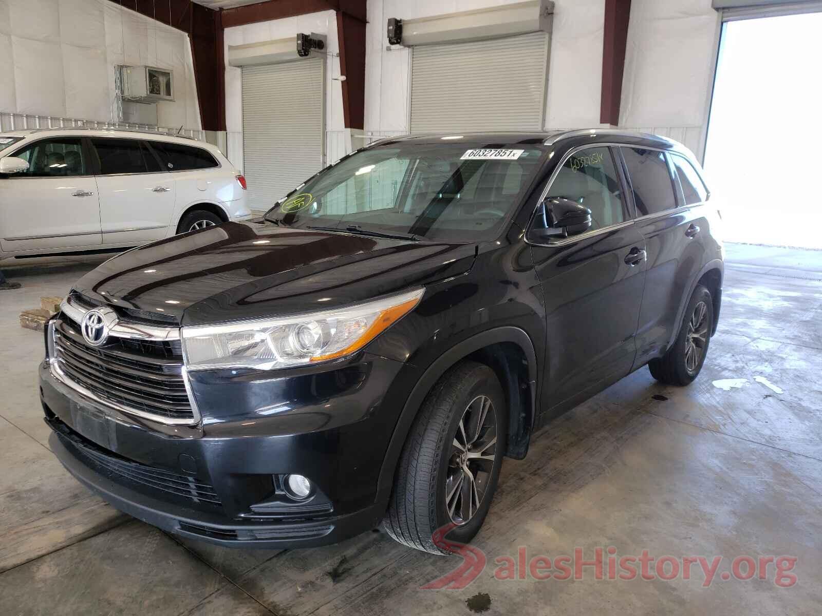 5TDJKRFHXGS281683 2016 TOYOTA HIGHLANDER