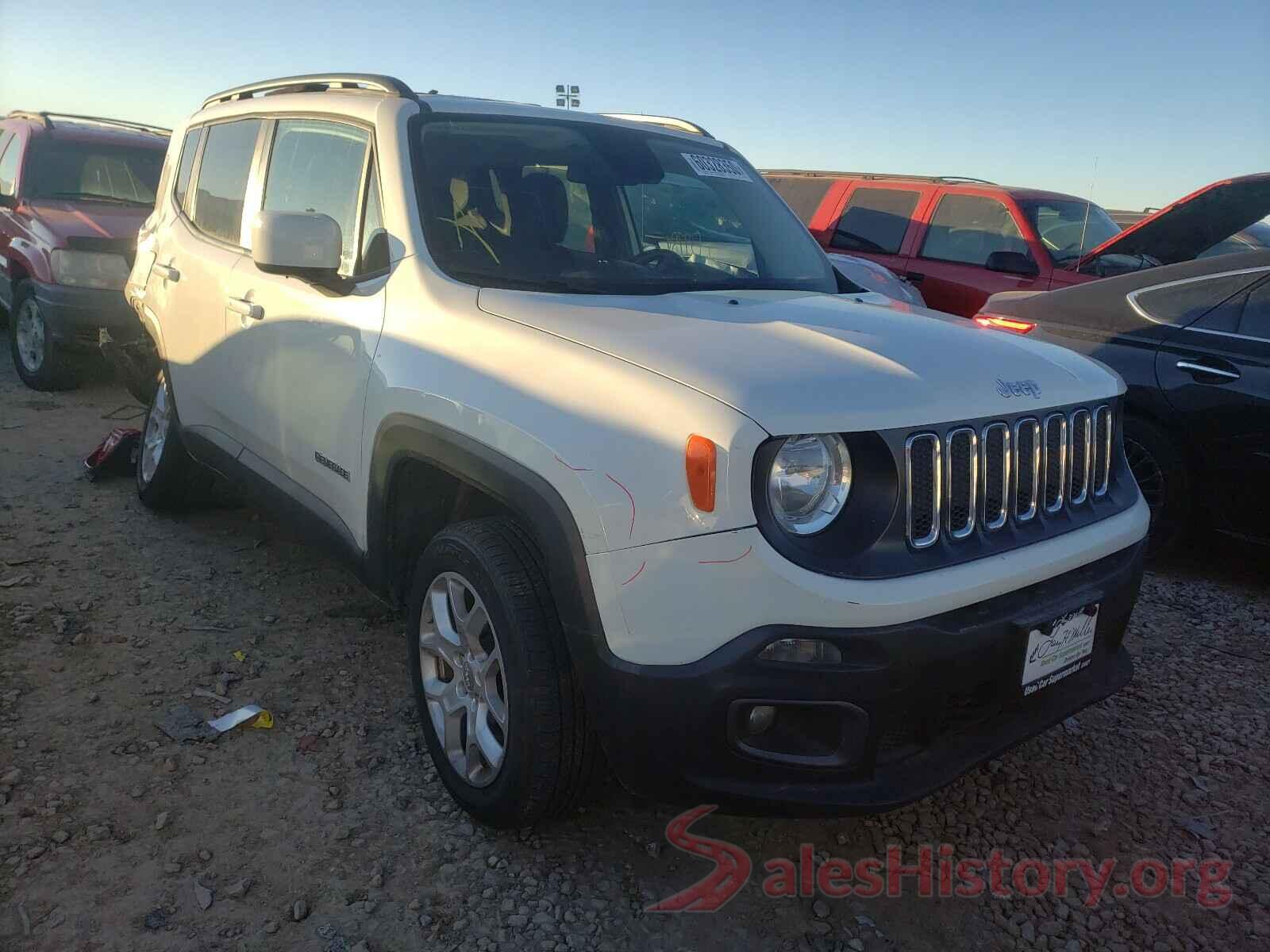 ZACCJBBT6GPD60004 2016 JEEP RENEGADE