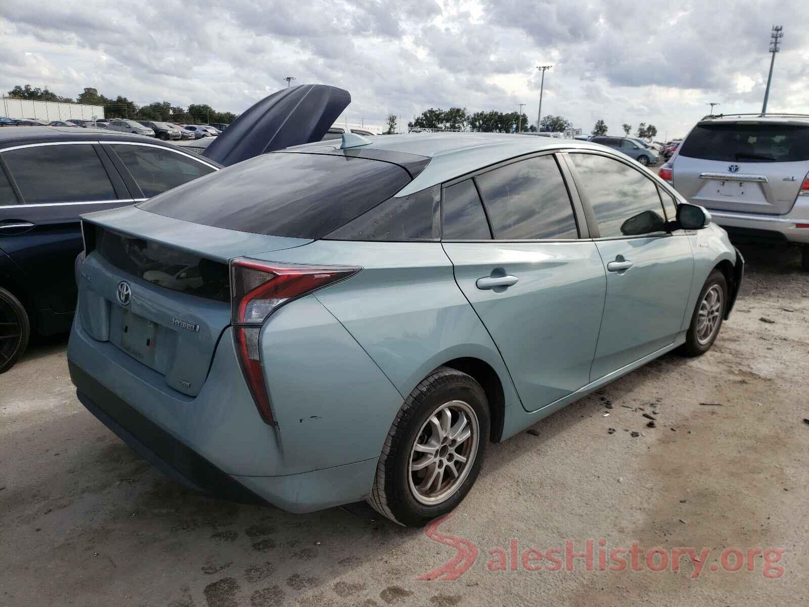 JTDKARFU7G3009601 2016 TOYOTA PRIUS