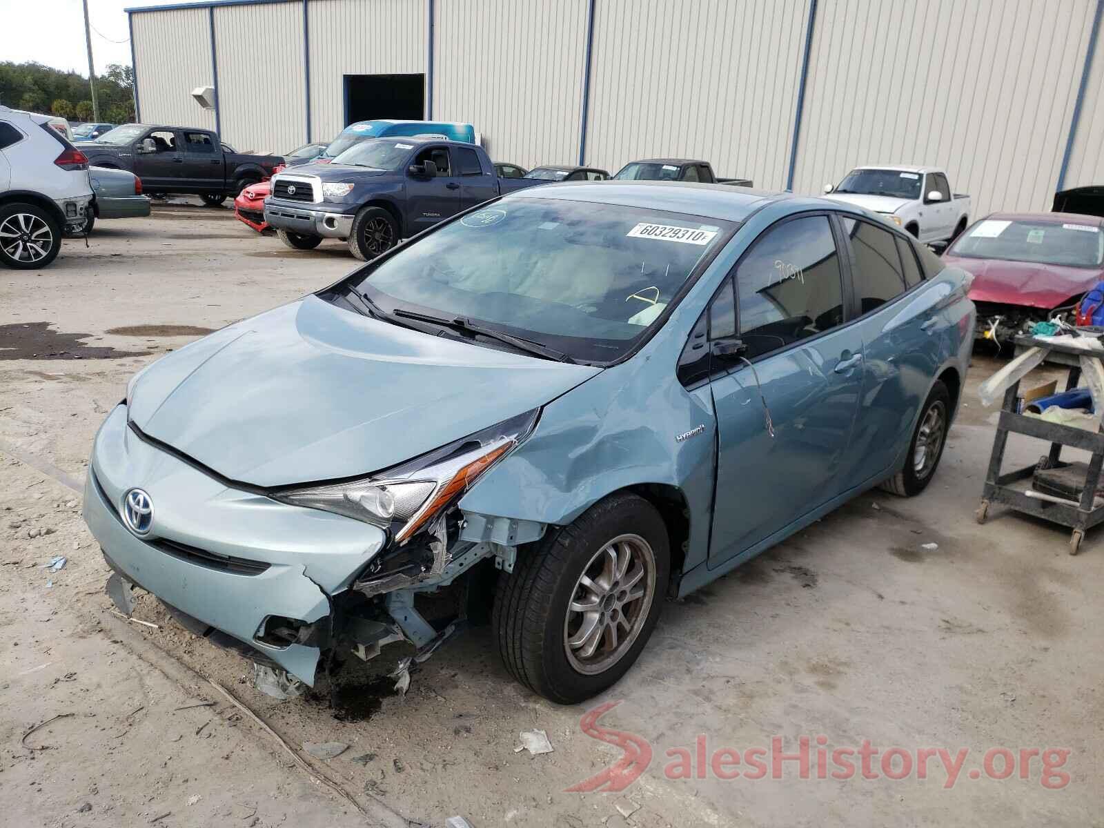 JTDKARFU7G3009601 2016 TOYOTA PRIUS