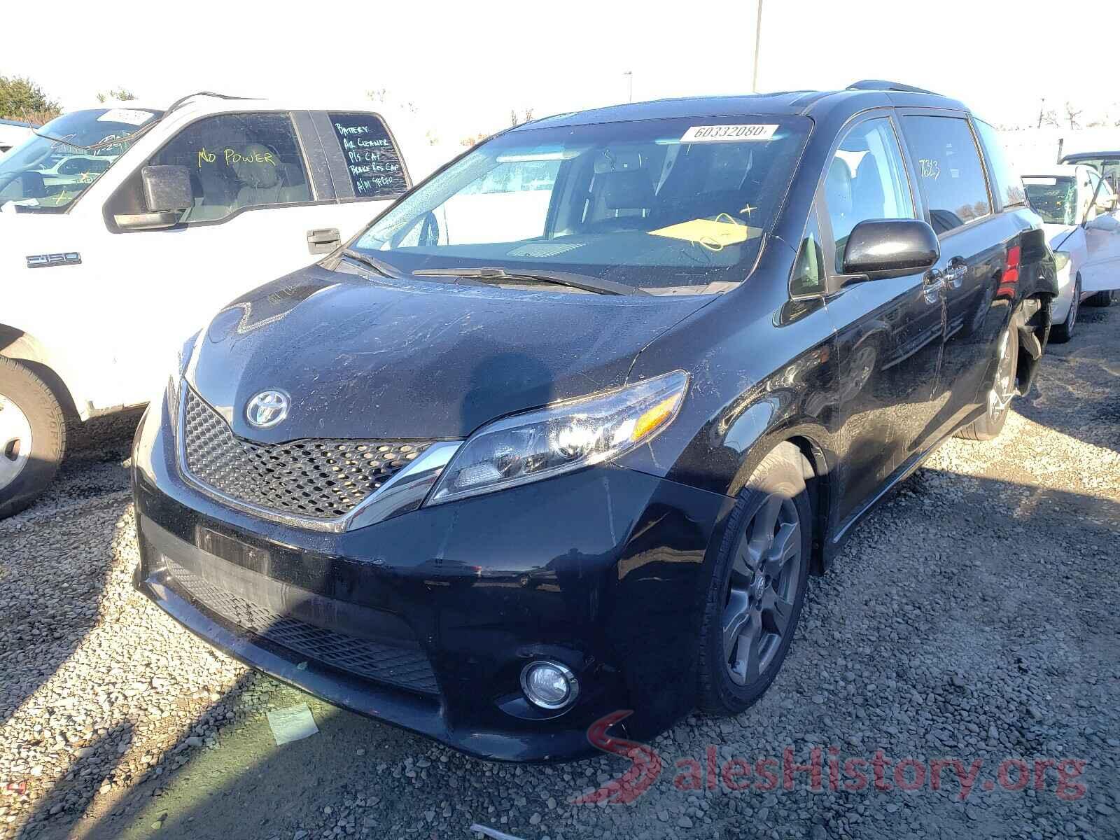 5TDXZ3DC1HS853560 2017 TOYOTA SIENNA