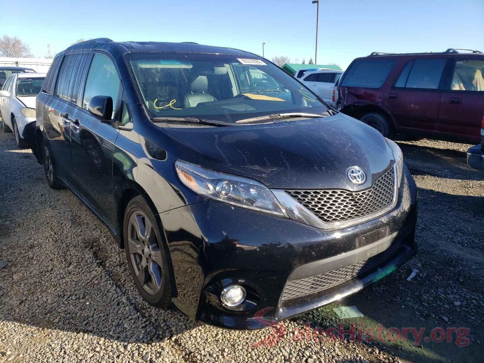 5TDXZ3DC1HS853560 2017 TOYOTA SIENNA