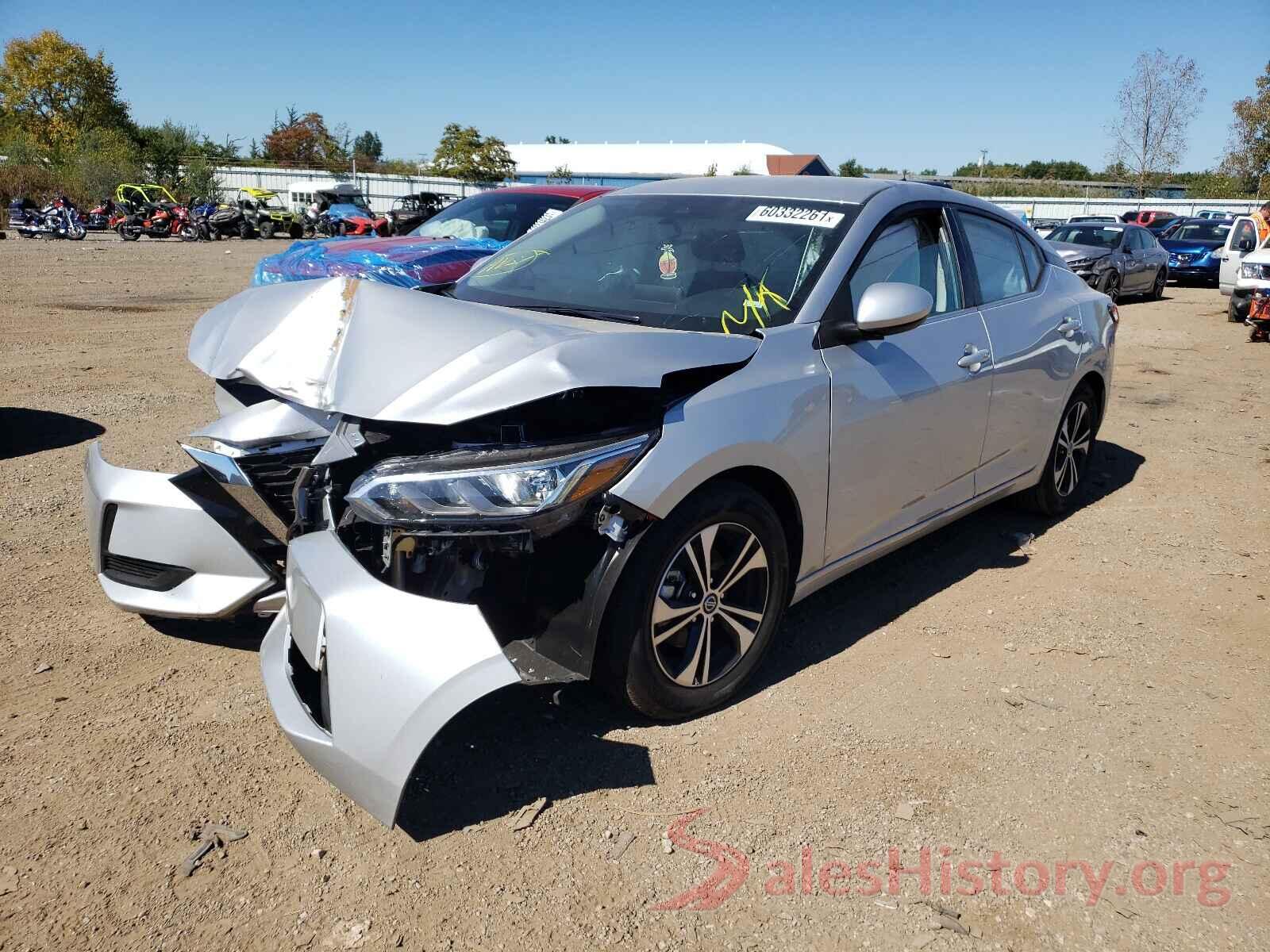 3N1AB8CV7MY286111 2021 NISSAN SENTRA