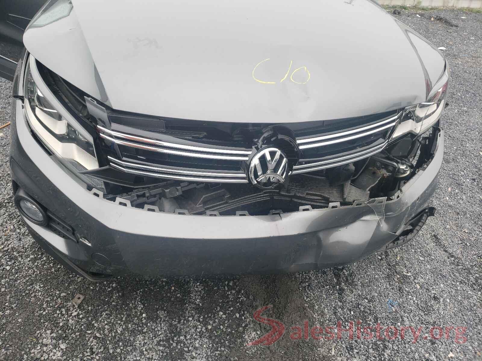 WVGBV7AX4GW617483 2016 VOLKSWAGEN TIGUAN